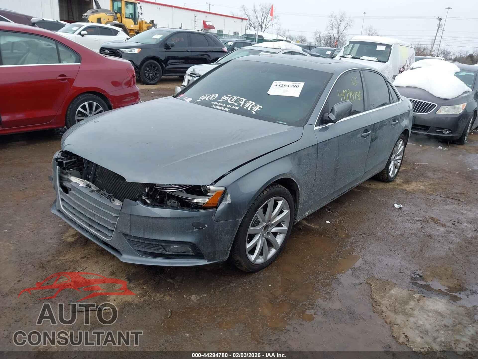 AUDI A4 2013 - WAUFFAFL8DN036606