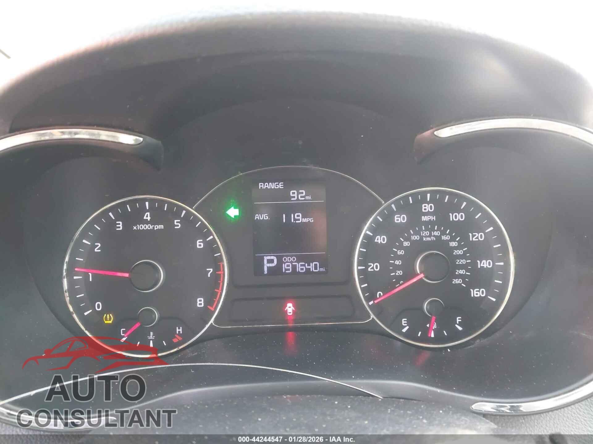KIA FORTE 2014 - KNAFX4A60E5237675