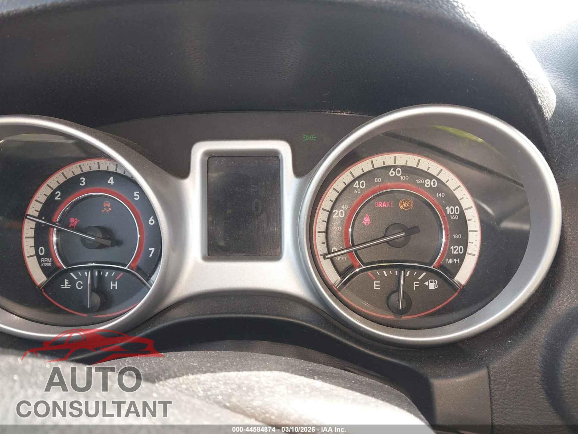 DODGE JOURNEY 2012 - 3C4PDDDG1CT205934