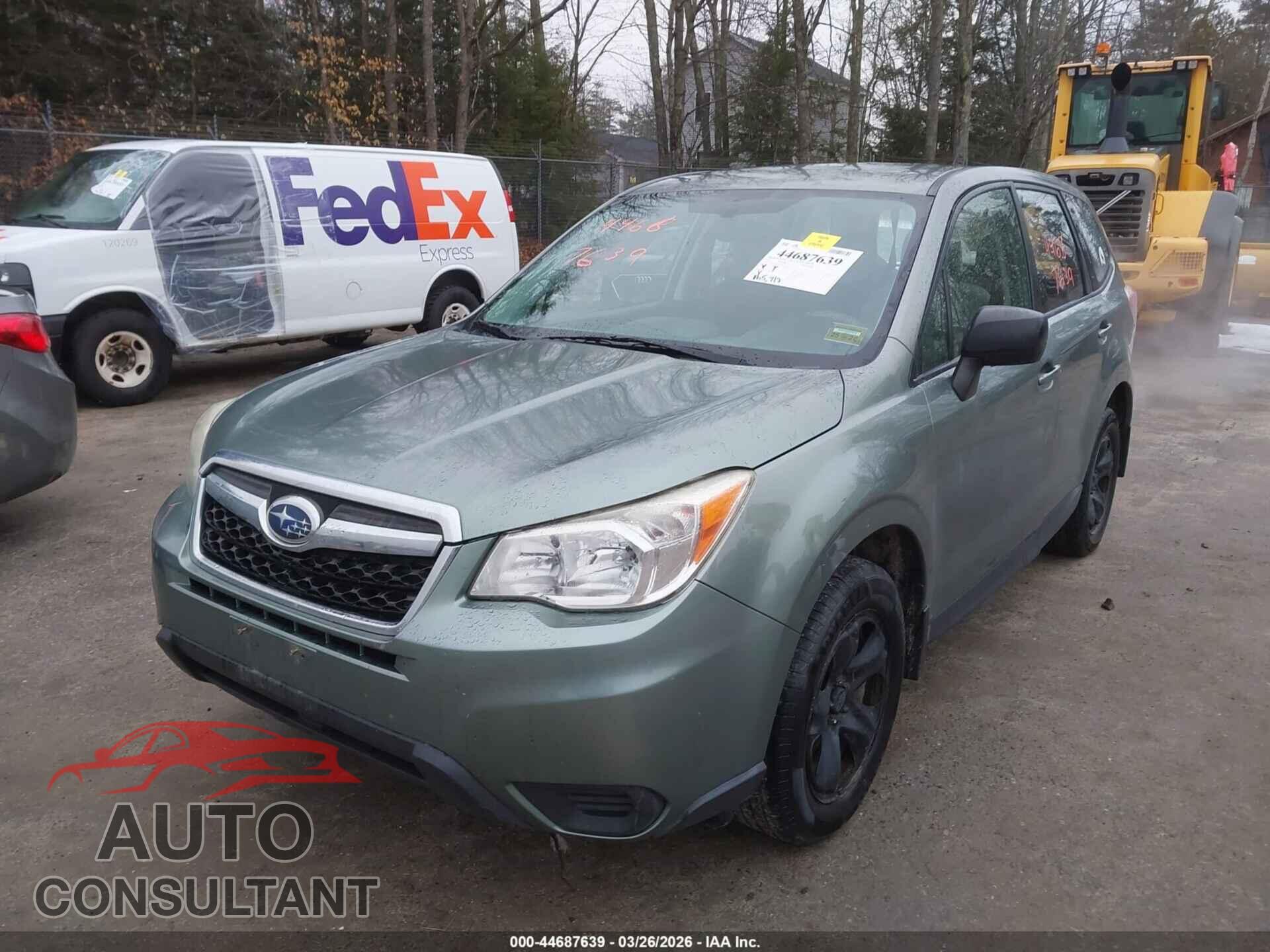 SUBARU FORESTER 2014 - JF2SJAAC0EH423031