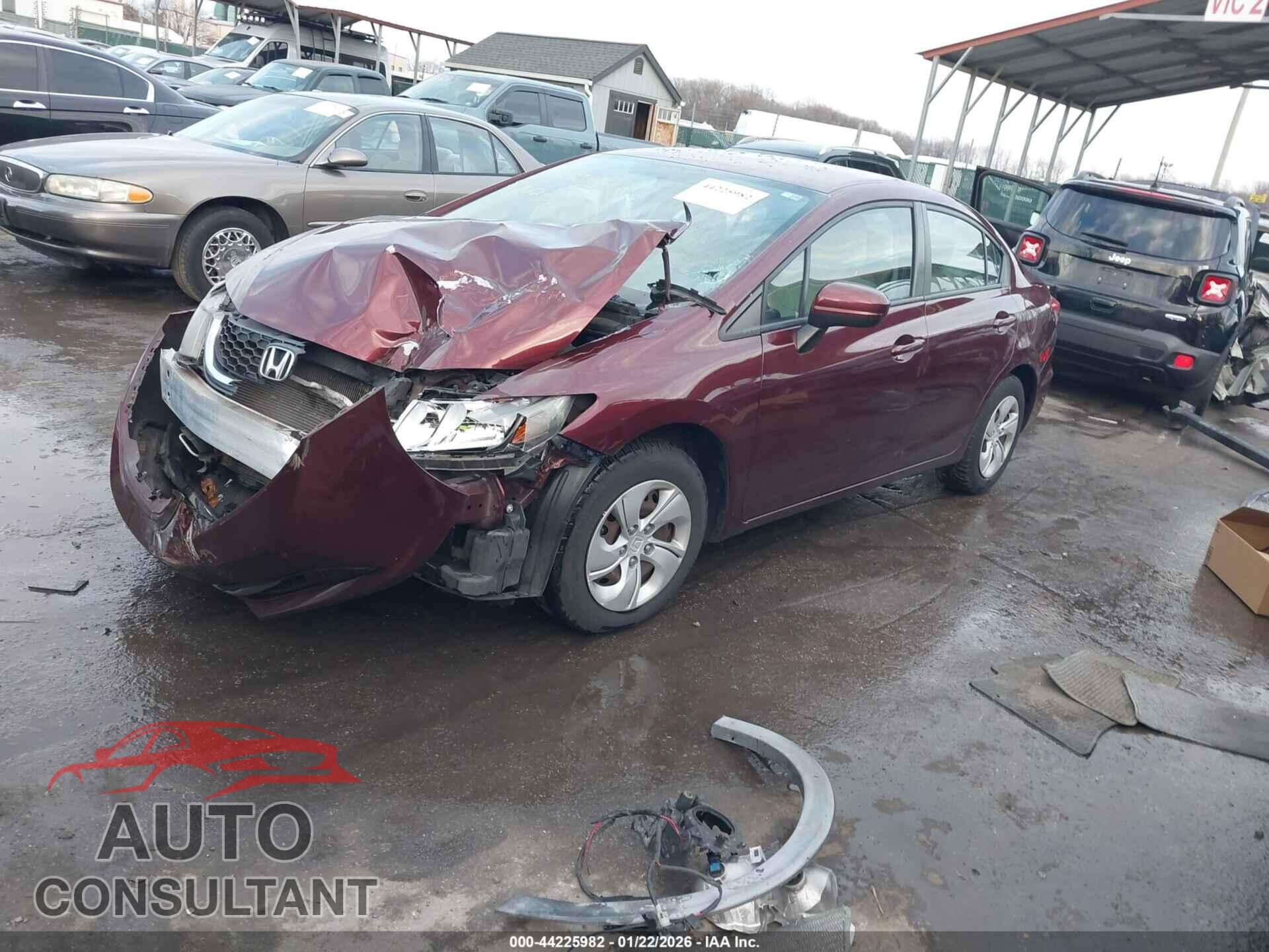 HONDA CIVIC 2014 - 19XFB2F5XEE222059