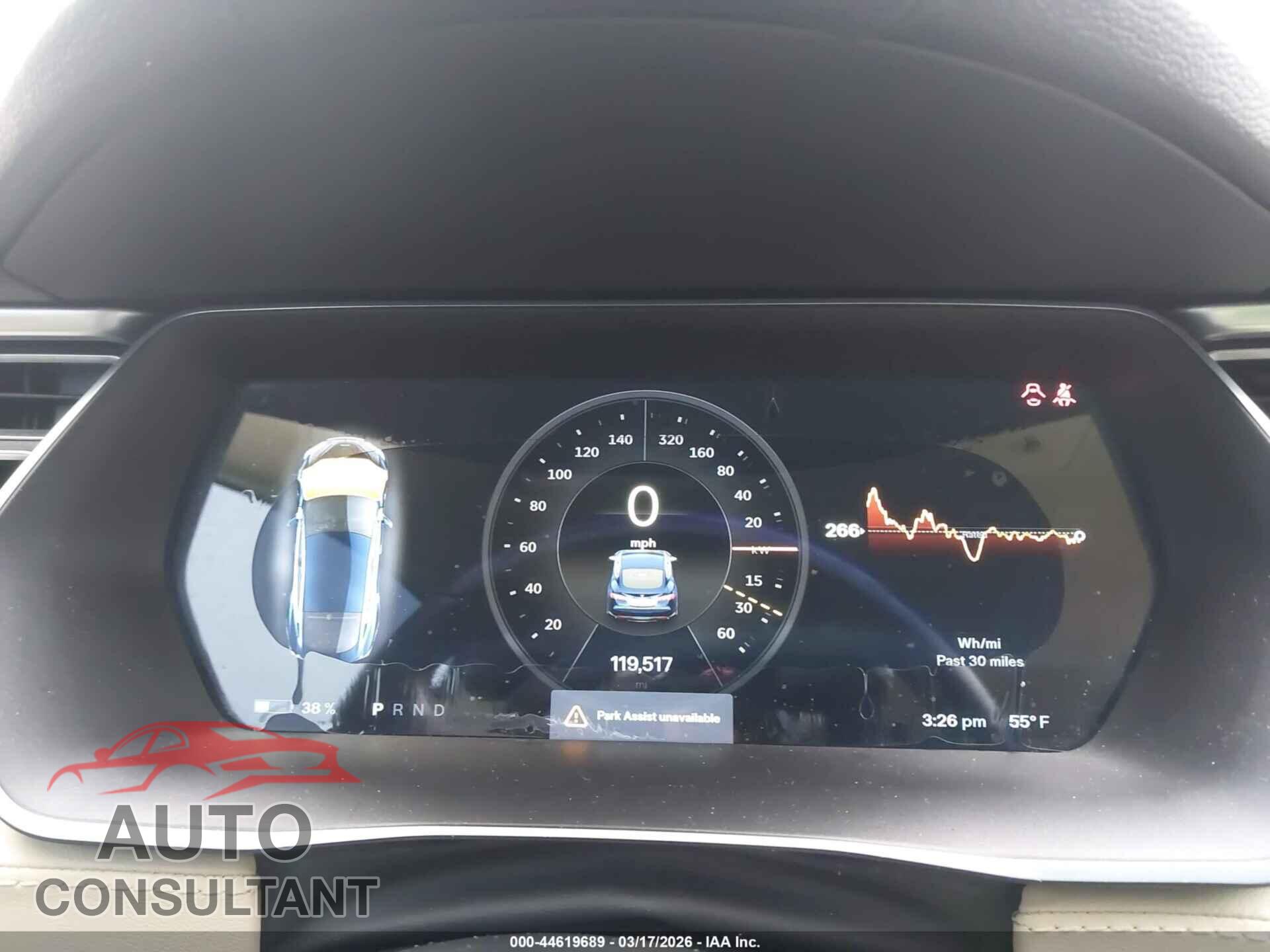 TESLA MODEL S 2014 - 5YJSA1H14EFP51166