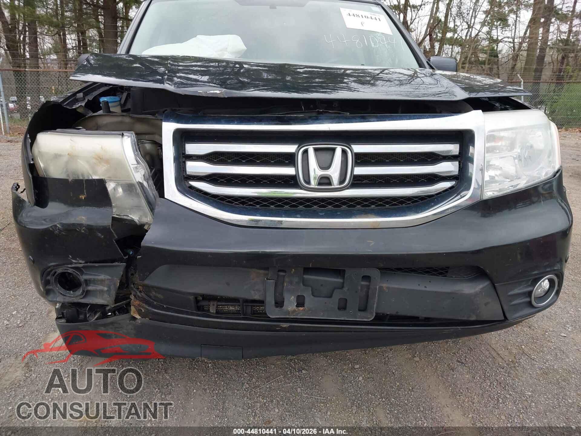 HONDA PILOT 2013 - 5FNYF4H98DB019141