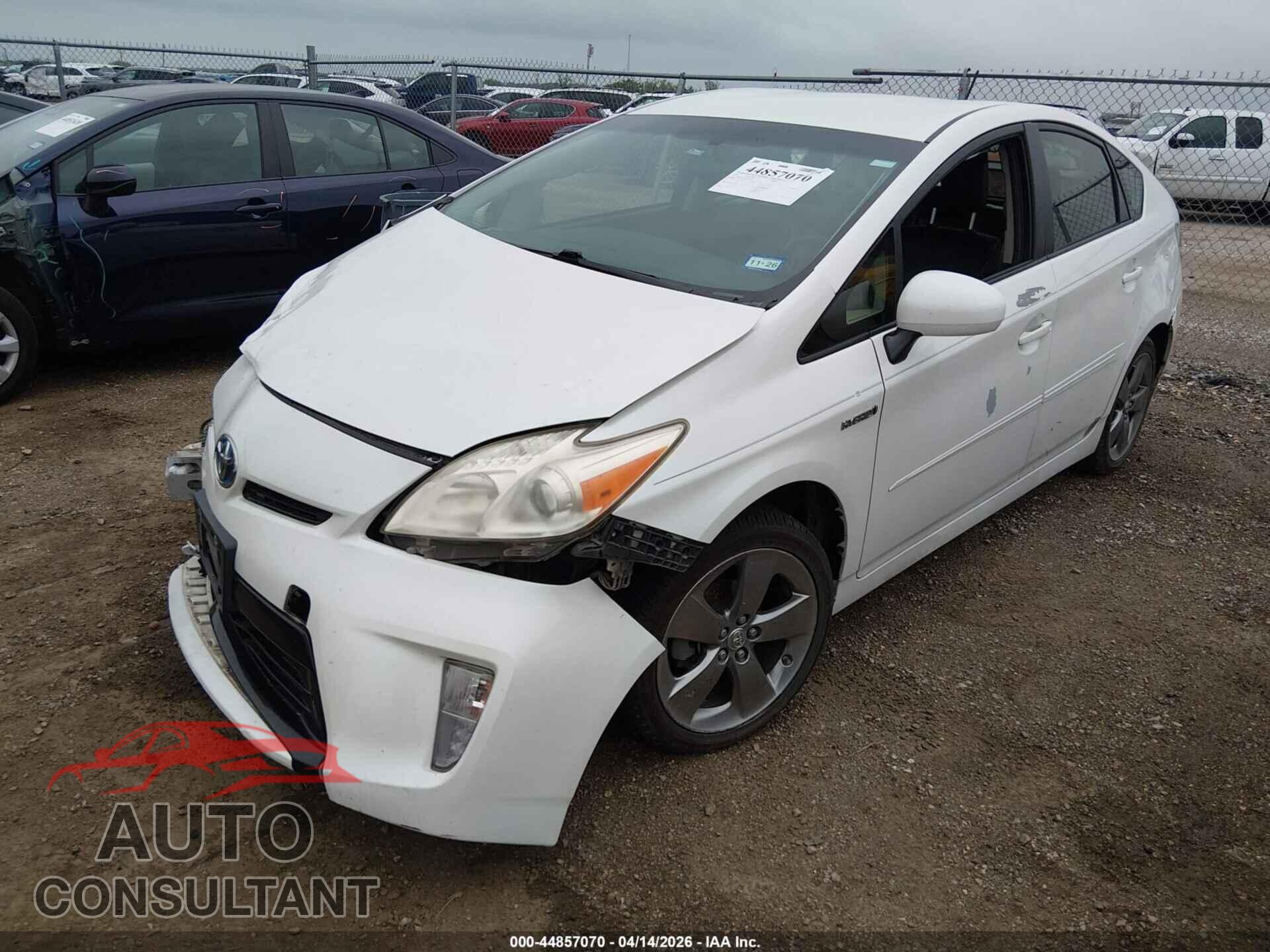 TOYOTA PRIUS 2013 - JTDKN3DU3D5625526