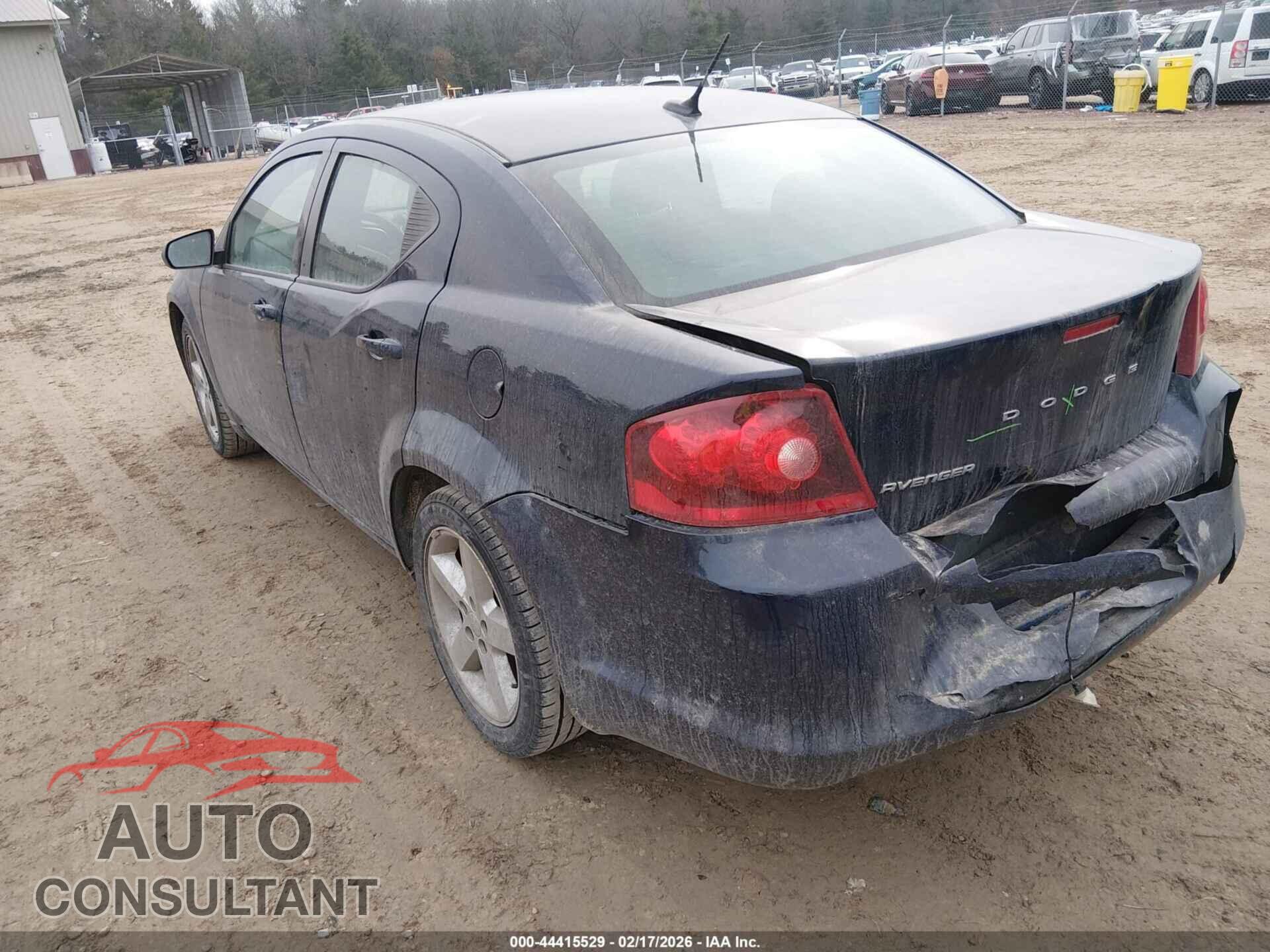 DODGE AVENGER 2013 - 1C3CDZAB4DN583515