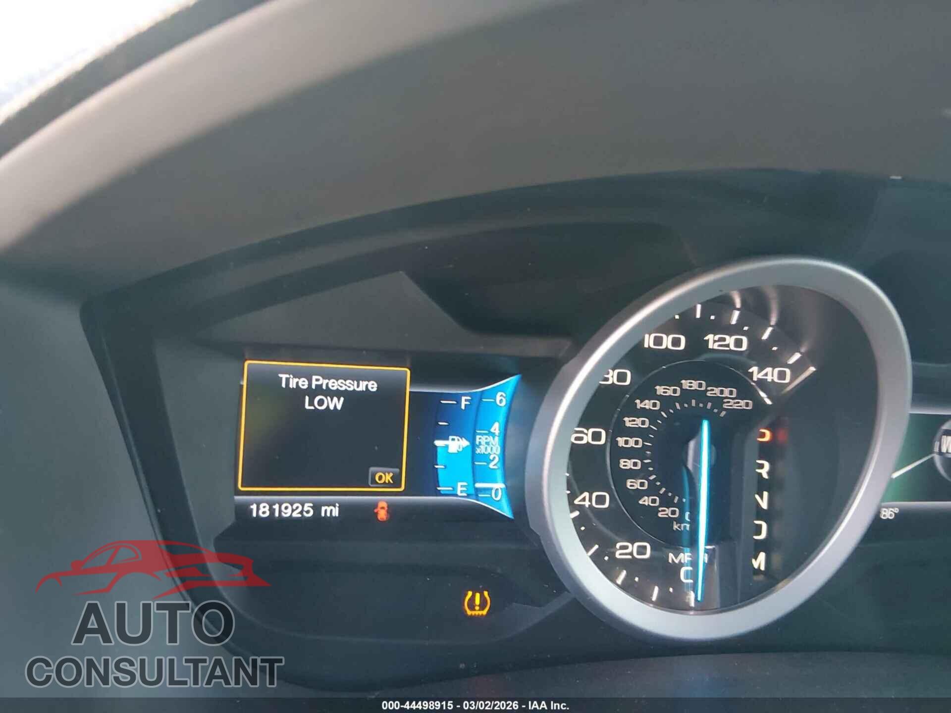 FORD EXPLORER 2015 - 1FM5K7D84FGB20162