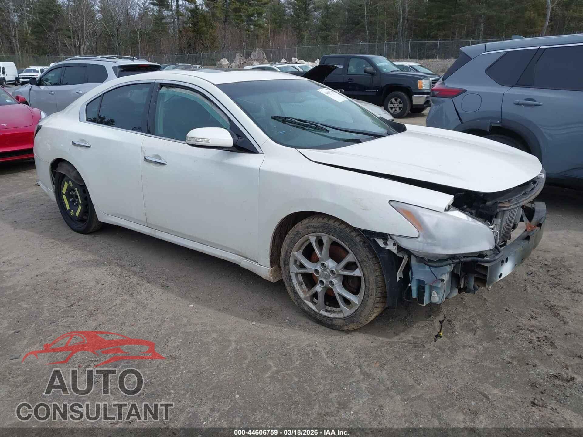 NISSAN MAXIMA 2012 - 1N4AA5AP3CC802013