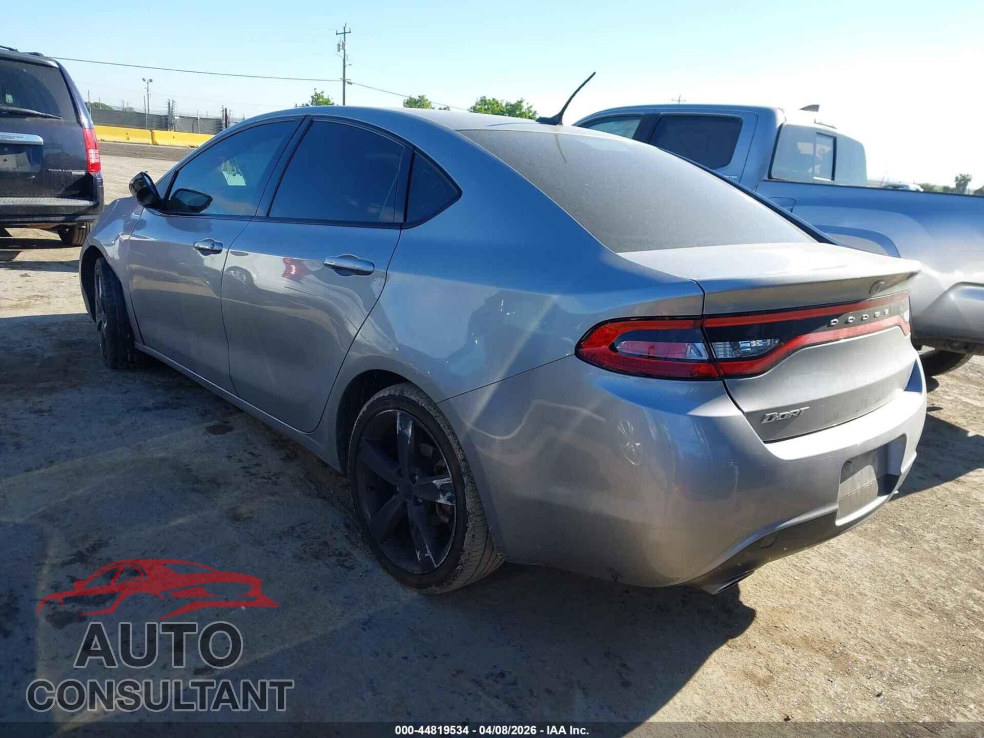 DODGE DART 2015 - 1C3CDFBB6FD213172