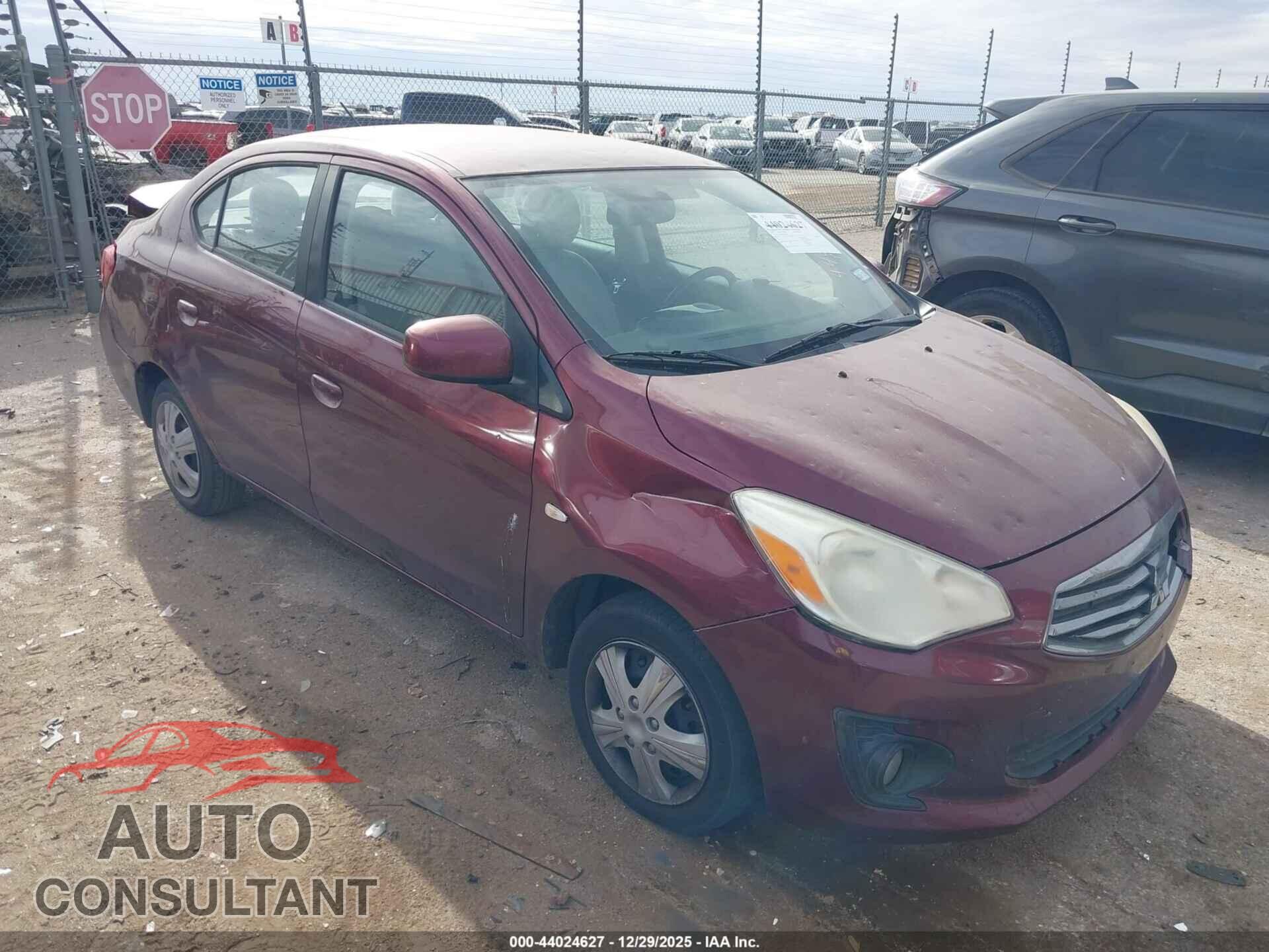 MITSUBISHI MIRAGE G4 2017 - ML32F3FJ3HHF07955