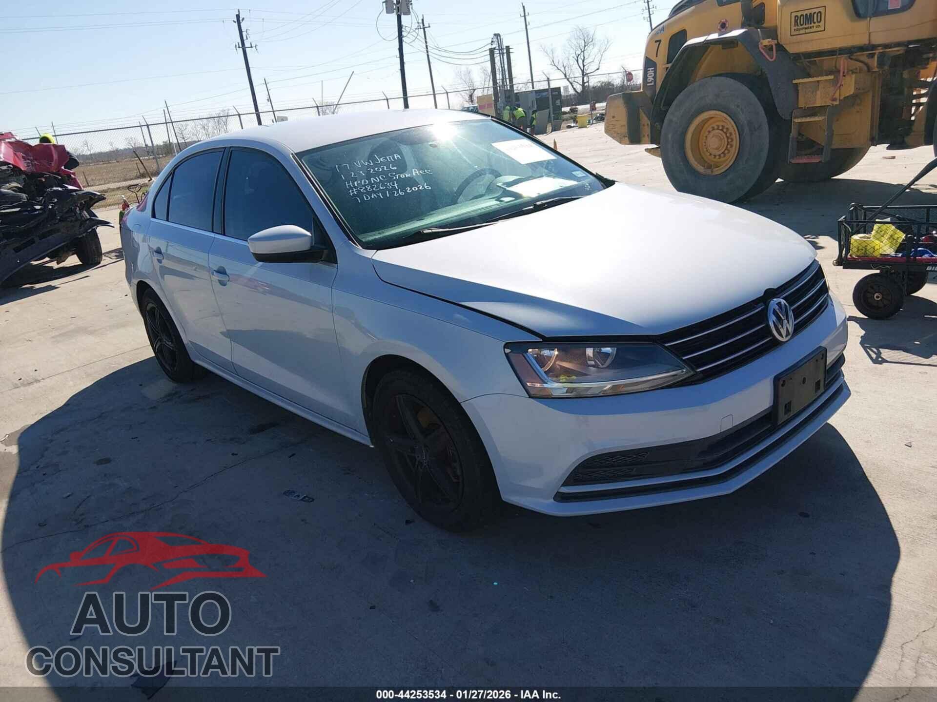 VOLKSWAGEN JETTA 2017 - 3VW2B7AJ2HM349265