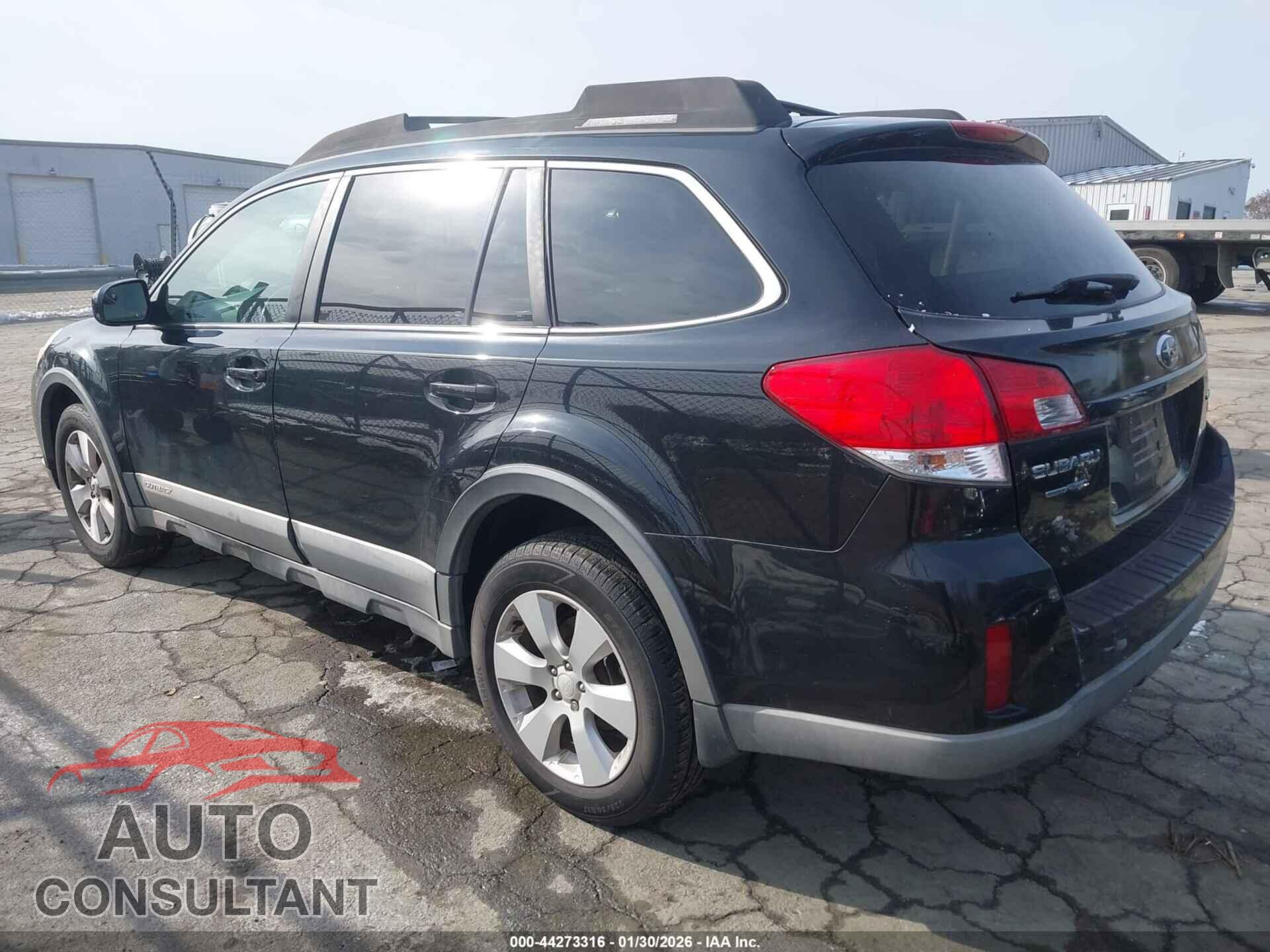 SUBARU OUTBACK 2010 - 4S4BRBKC7A3382251
