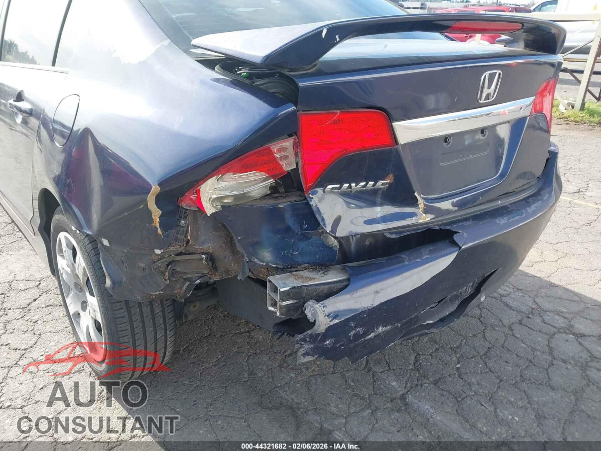 HONDA CIVIC 2009 - 19XFA16569E041849