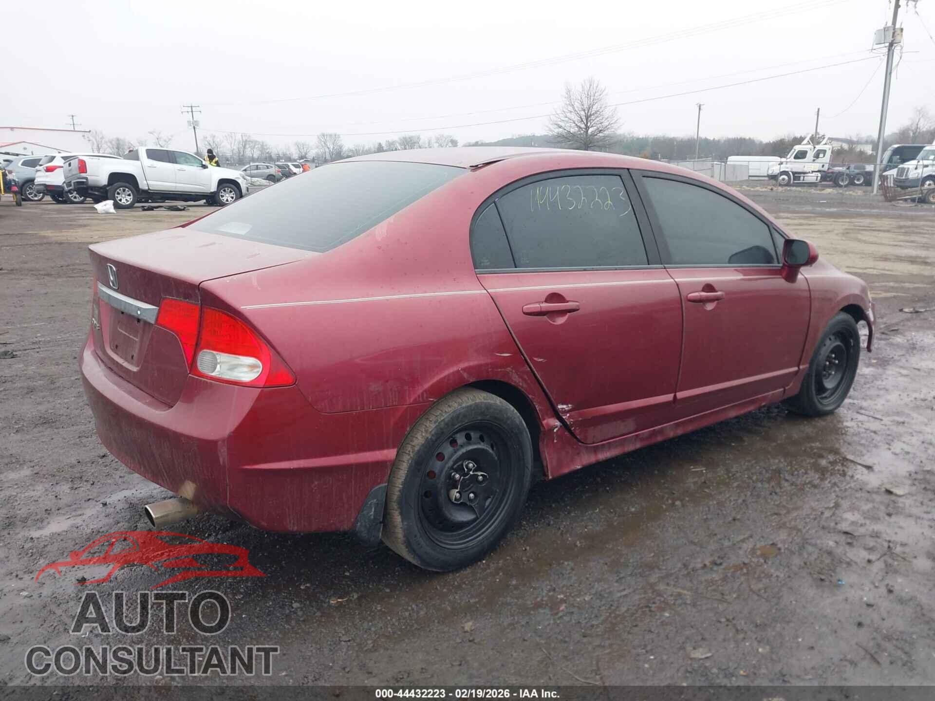 HONDA CIVIC 2011 - 19XFA1F56BE025785