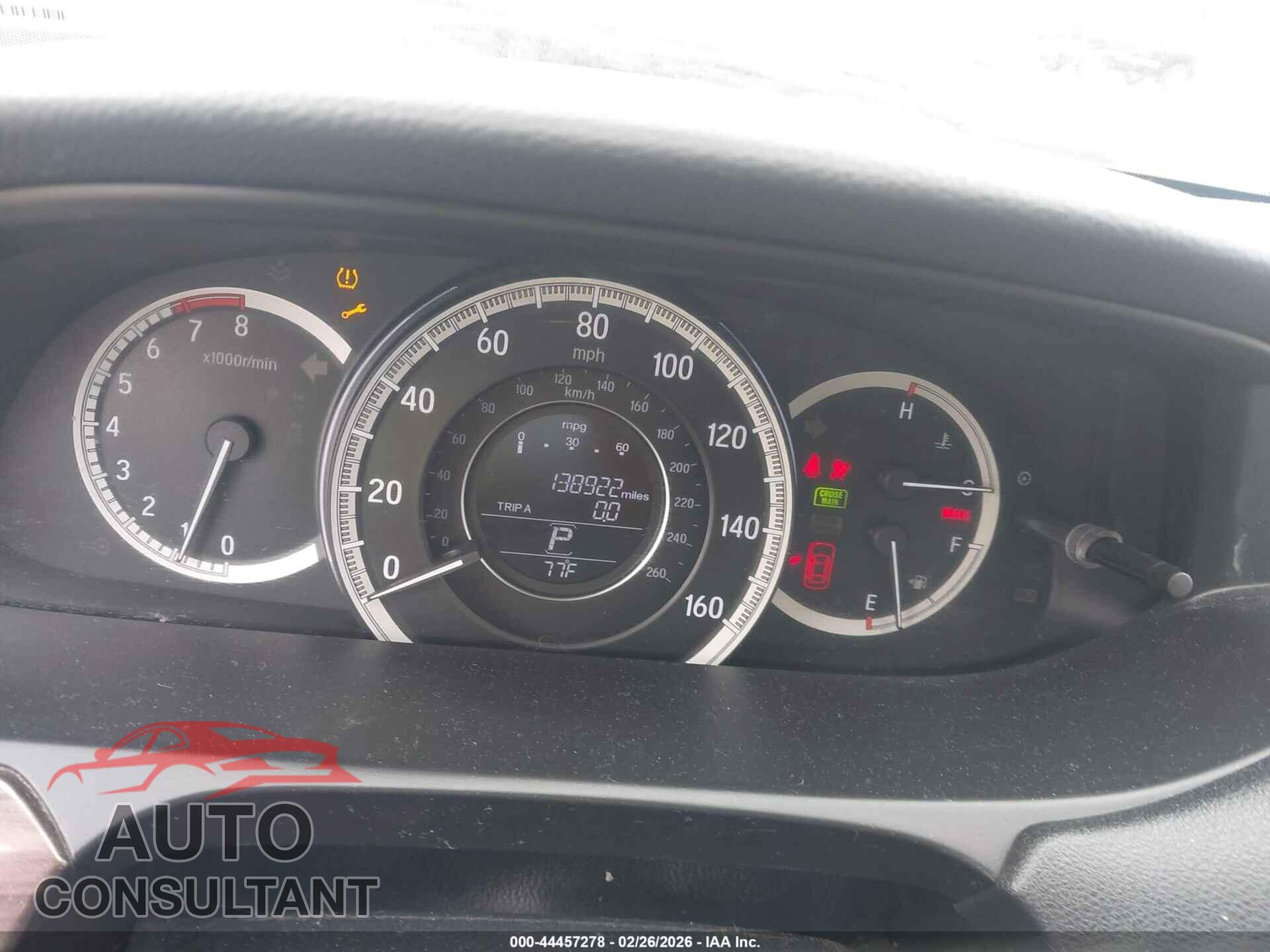 HONDA ACCORD 2017 - 1HGCR2F78HA155440