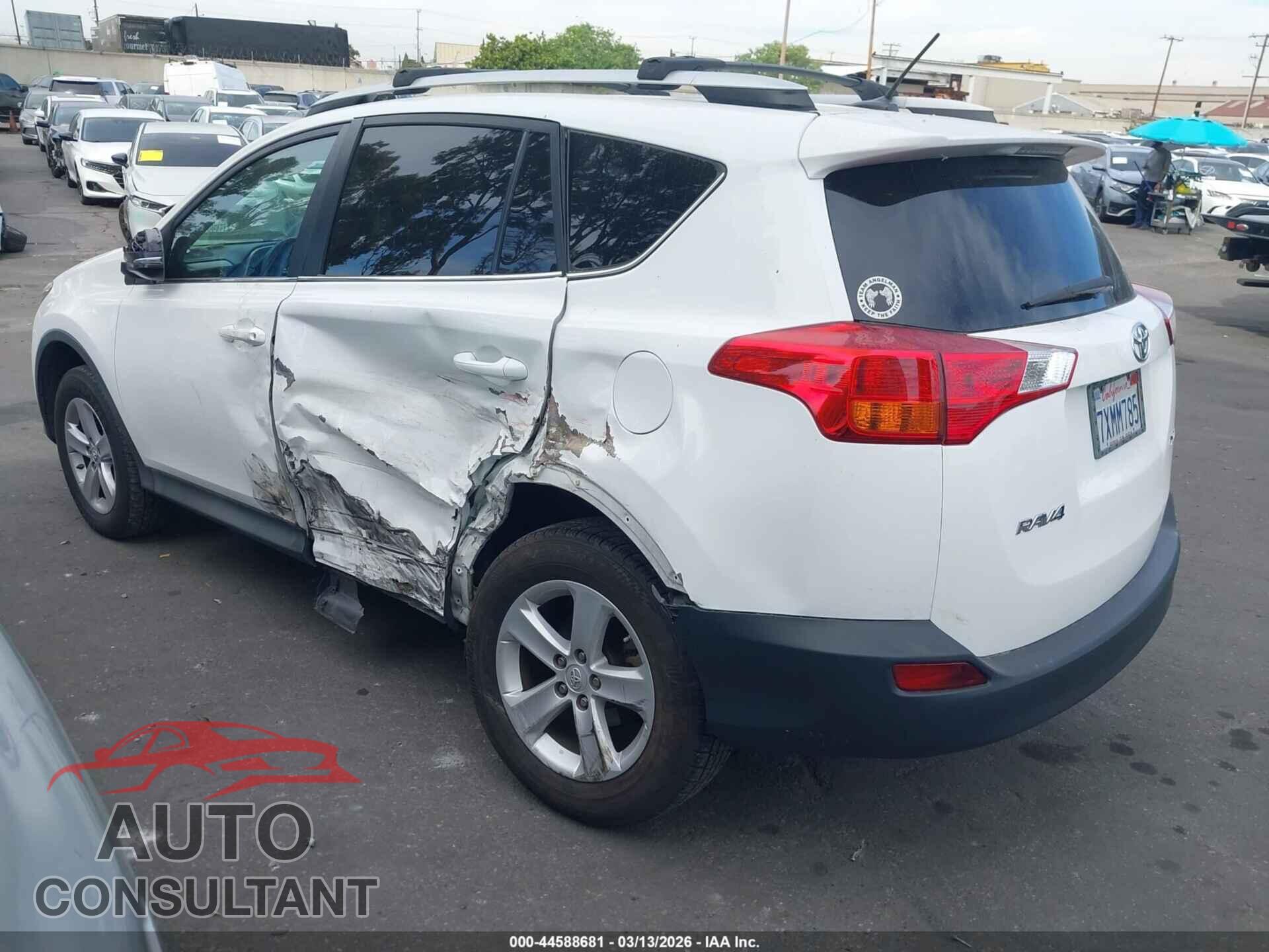 TOYOTA RAV4 2014 - 2T3WFREV5EW114225