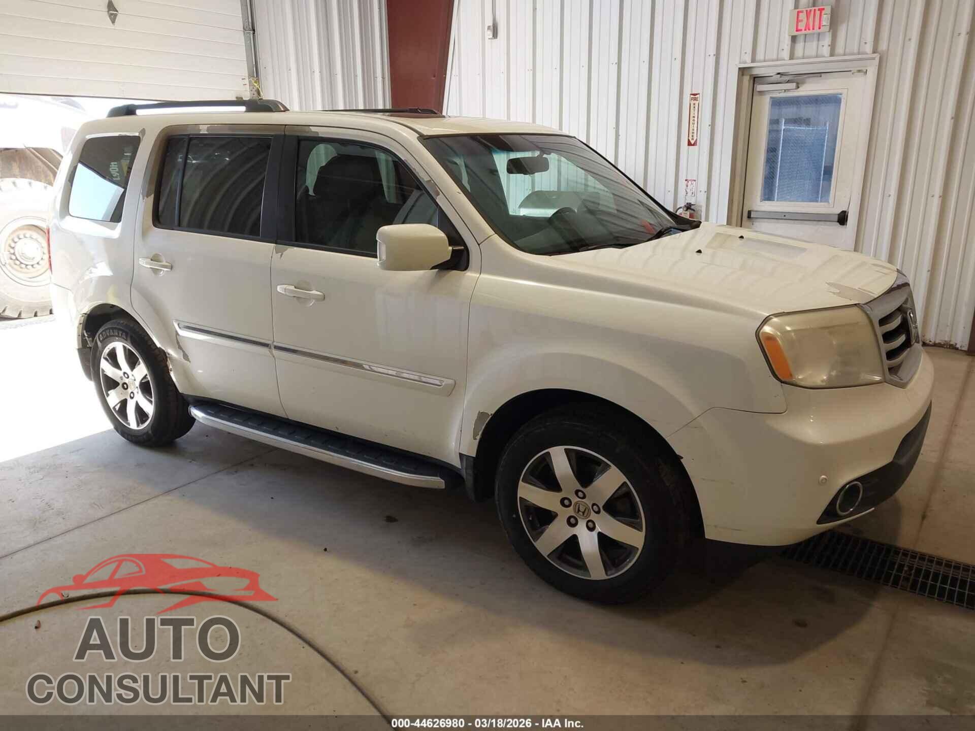 HONDA PILOT 2013 - 5FNYF4H9XDB021098