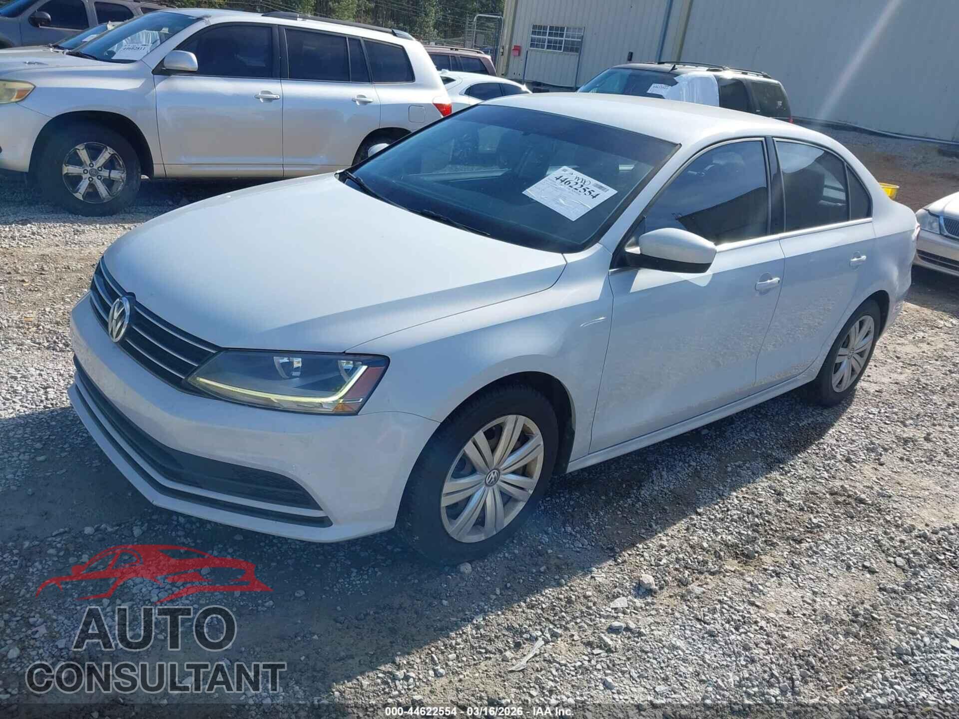 VOLKSWAGEN JETTA 2017 - 3VW2B7AJ9HM329384