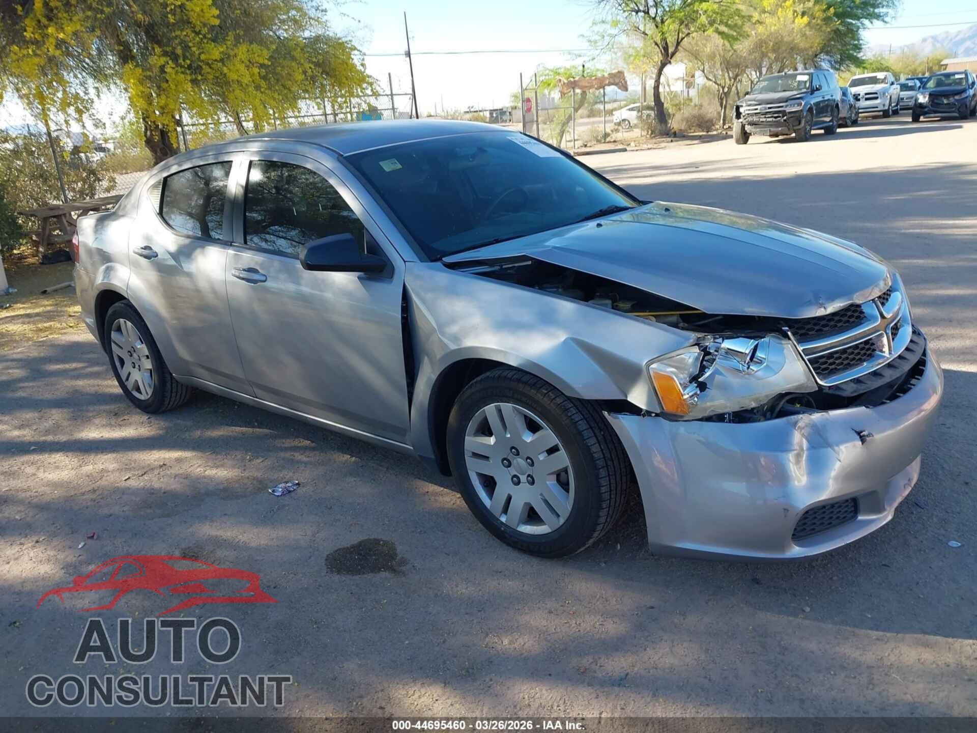DODGE AVENGER 2014 - 1C3CDZAB8EN139345