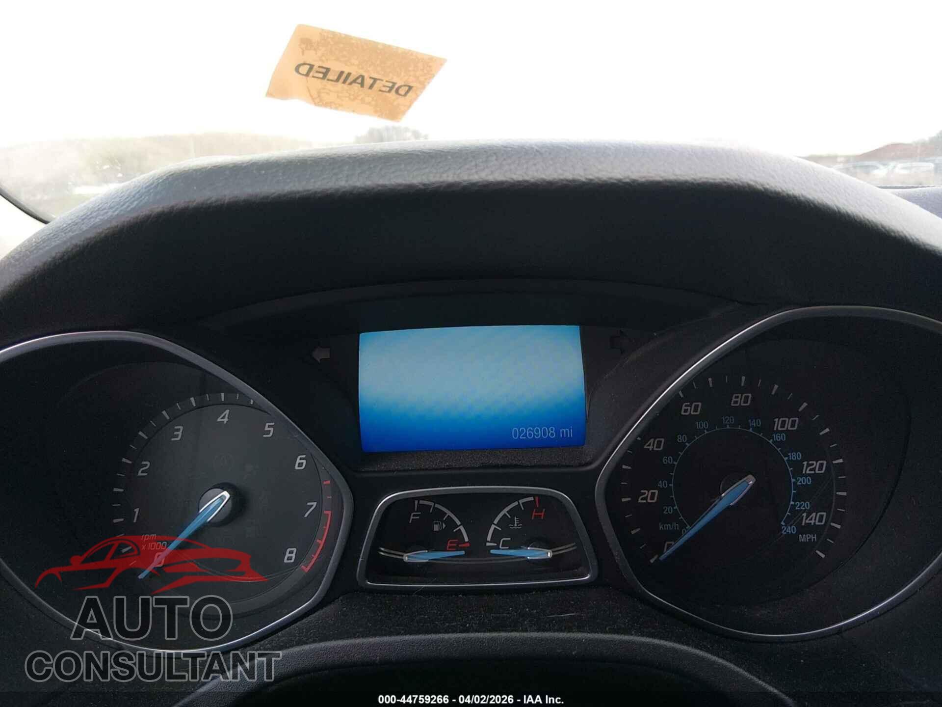 FORD FOCUS 2014 - 1FADP3N2XEL347291