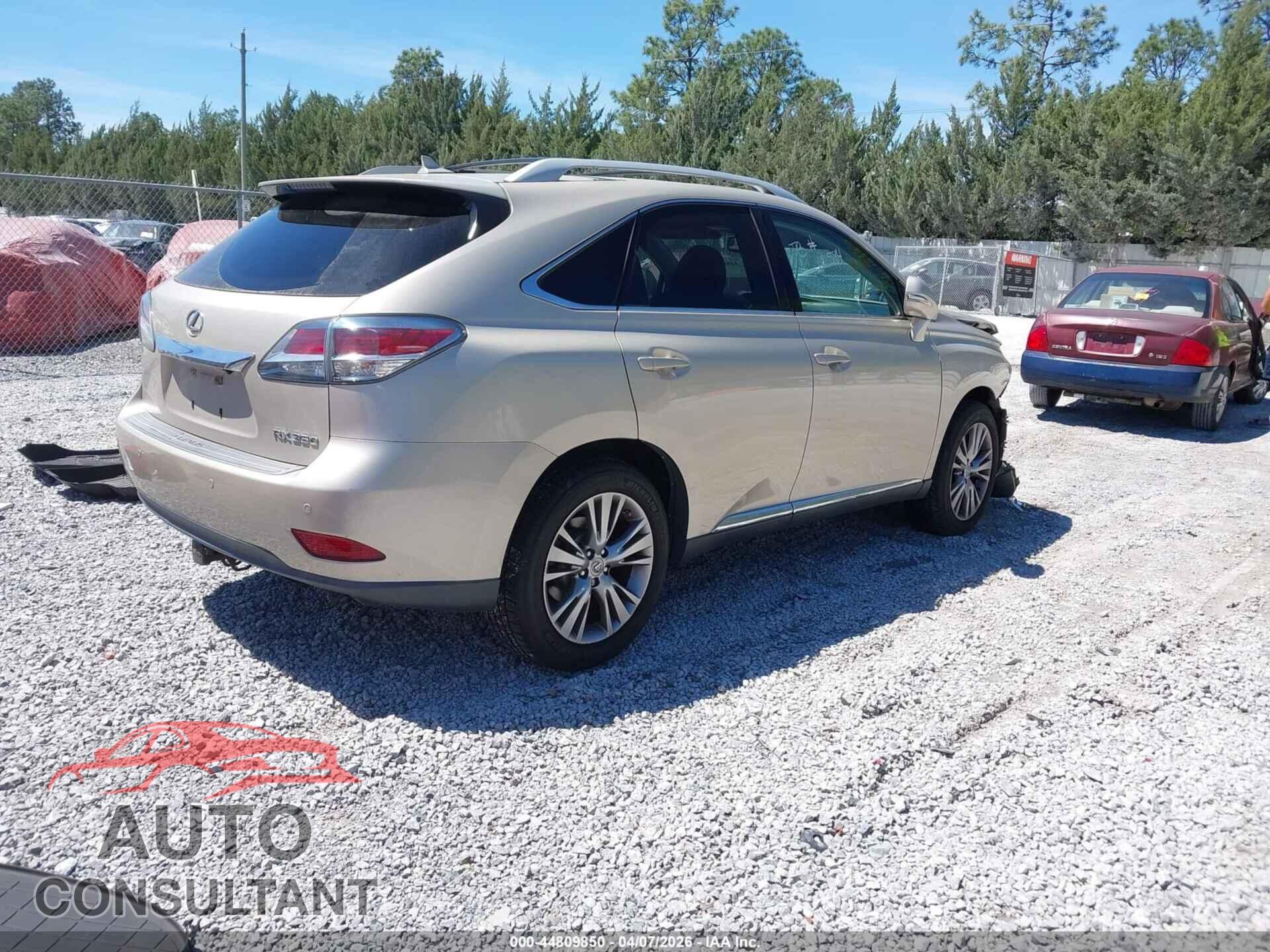 LEXUS RX 350 2013 - 2T2BK1BA7DC210343