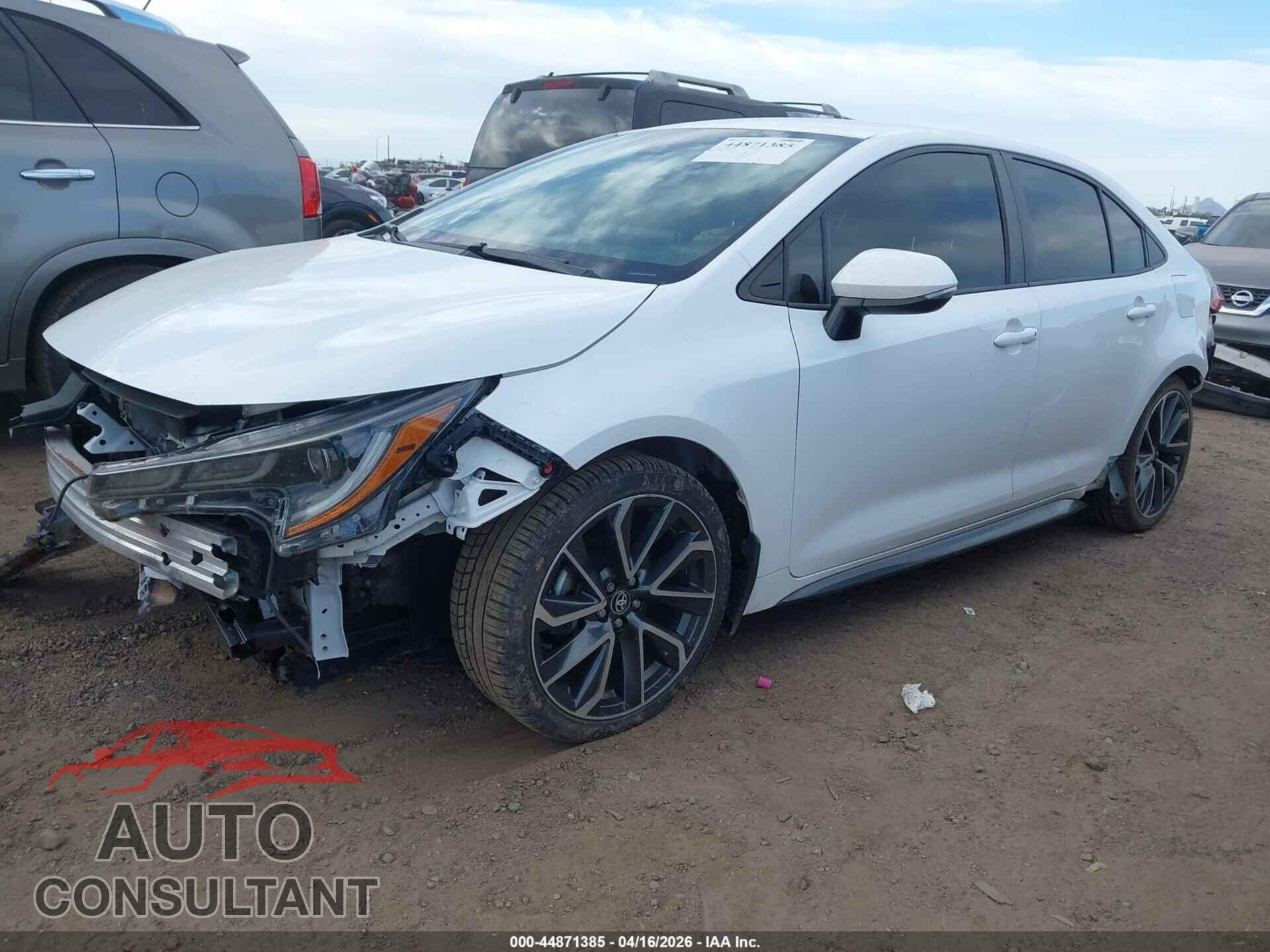 TOYOTA COROLLA 2020 - 5YFS4RCE5LP007142