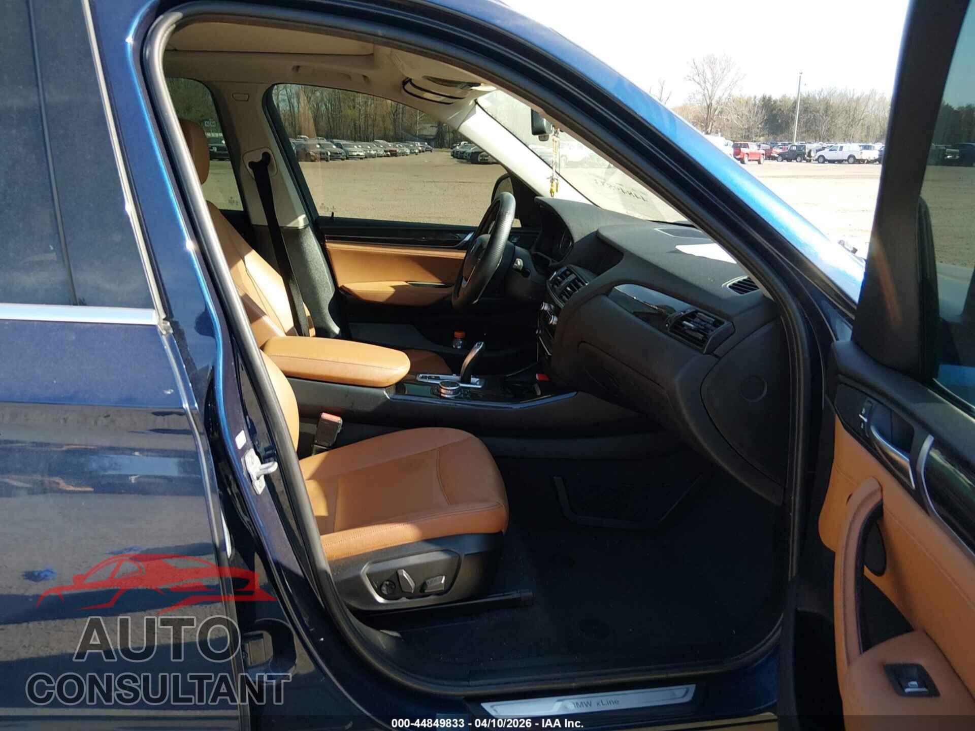 BMW X3 2015 - 5UXWX9C58F0D62685