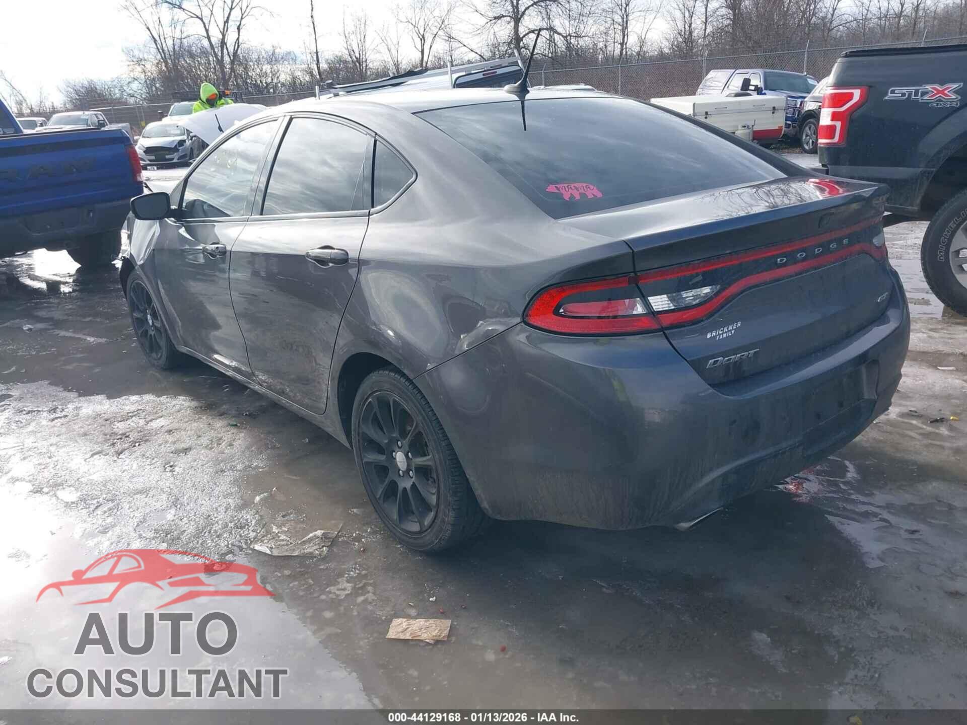 DODGE DART 2015 - 1C3CDFEB8FD368740