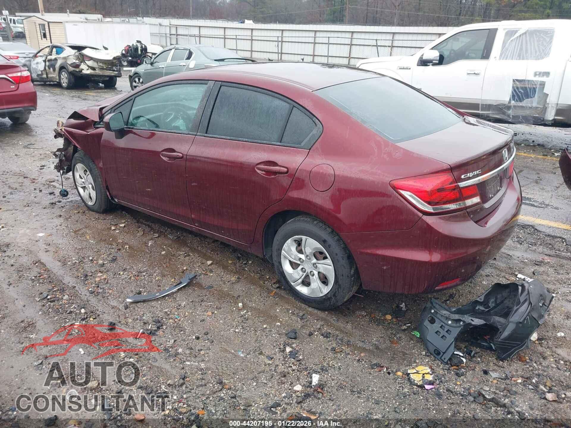 HONDA CIVIC 2014 - 19XFB2F55EE213530