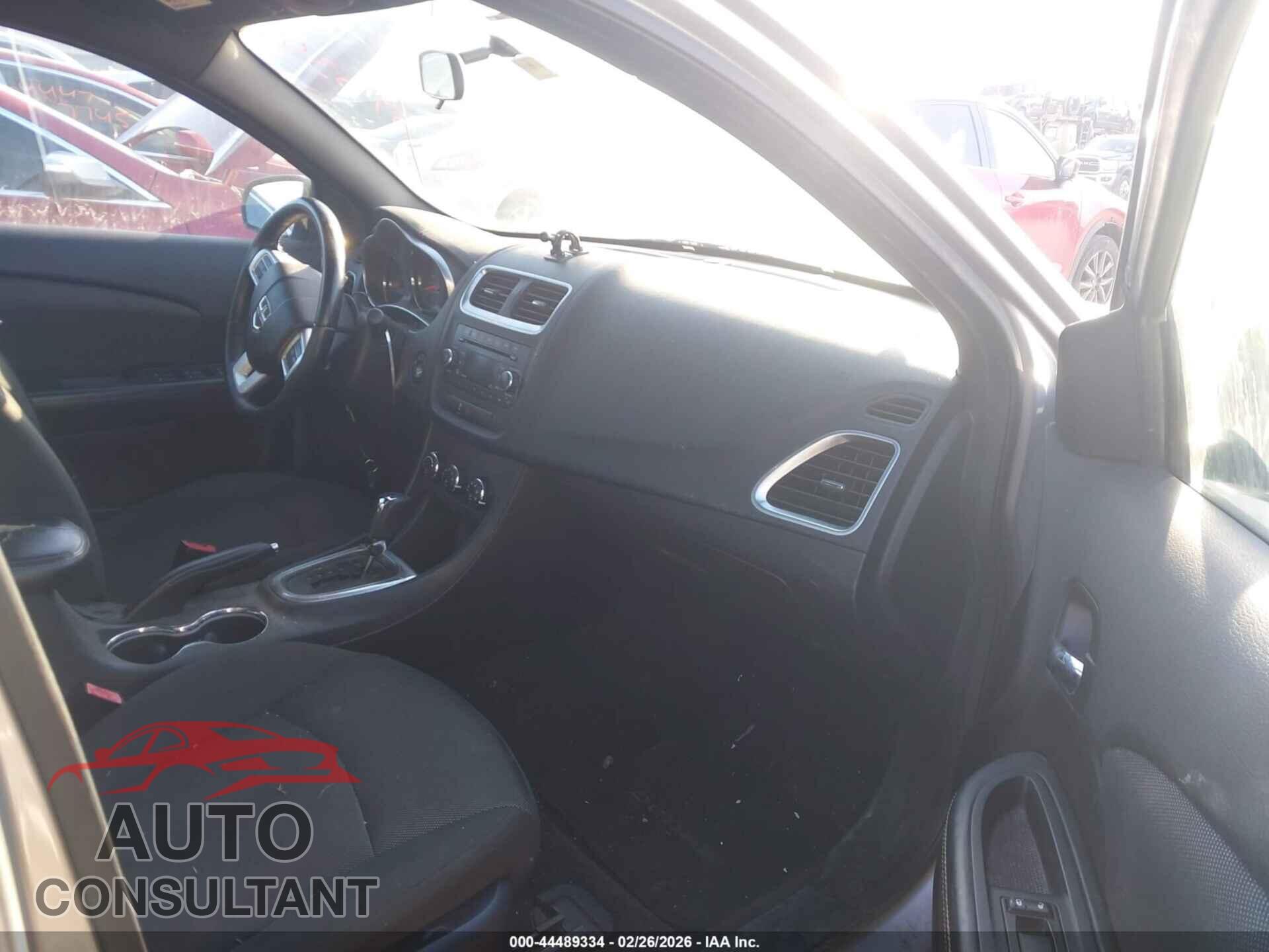 DODGE AVENGER 2012 - 1C3CDZCB5CN312832