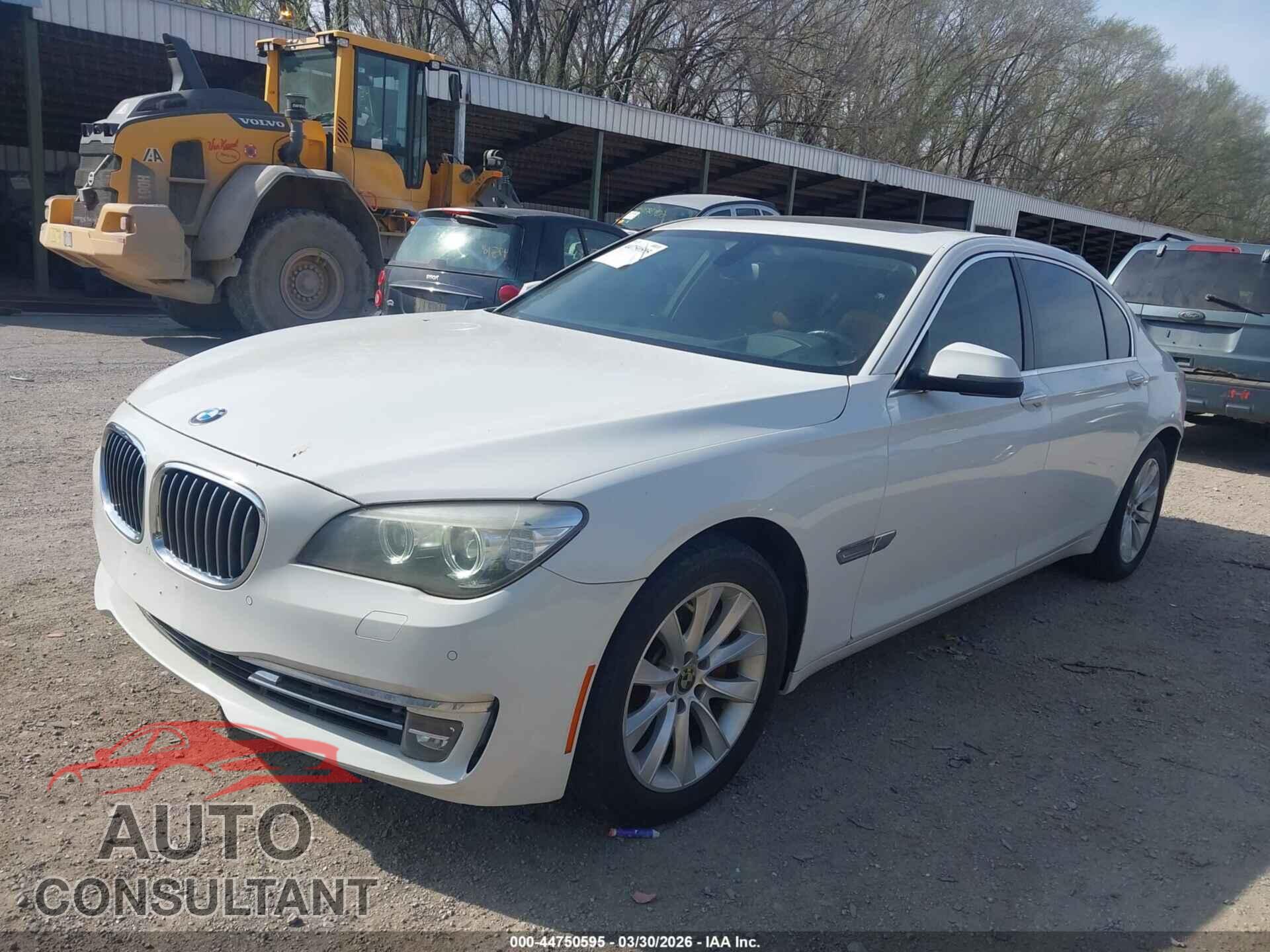 BMW 740LI 2013 - WBAYF4C59DD128023