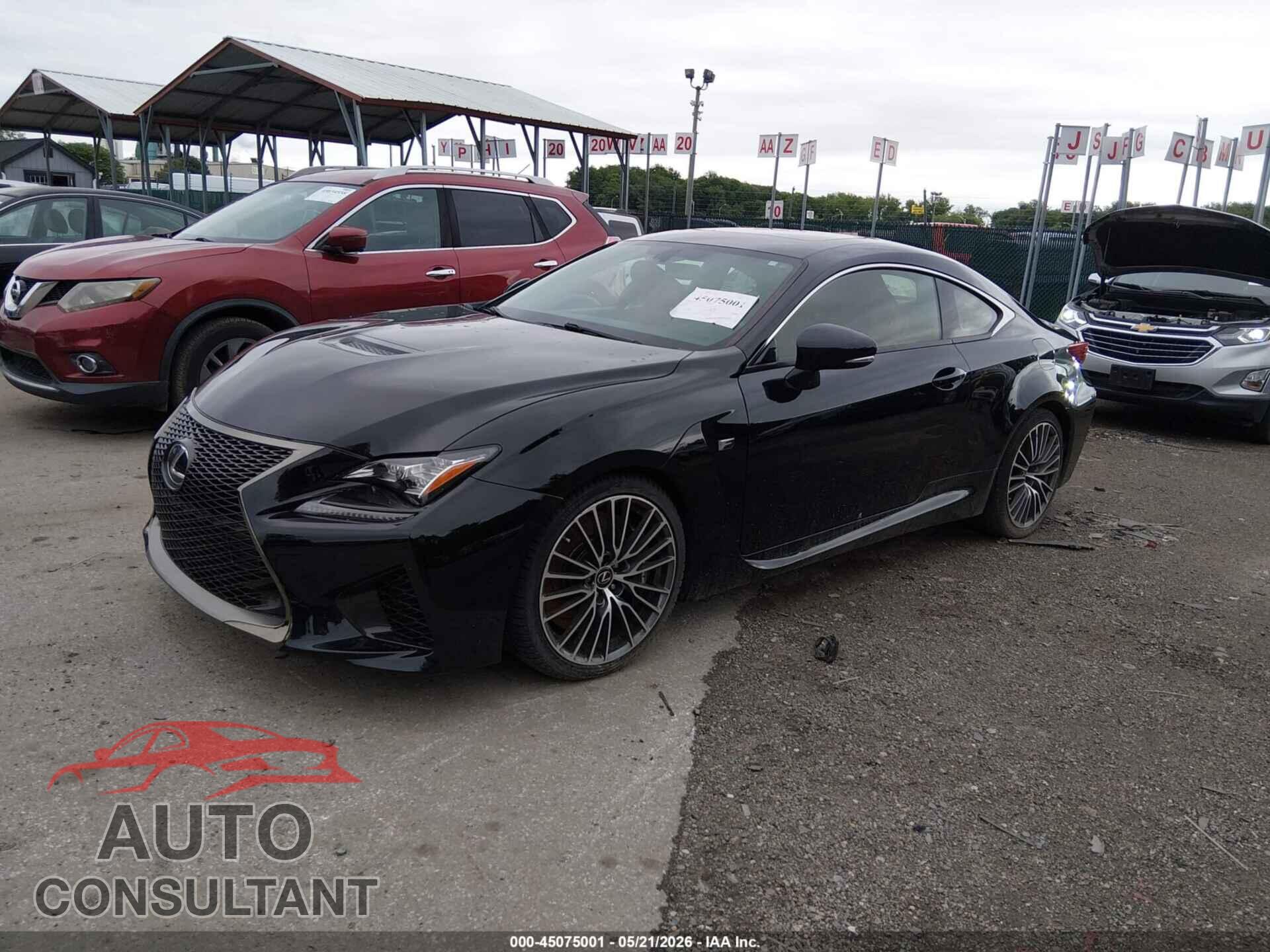 LEXUS RC-F 2015 - JTHHP5BC1F5000702