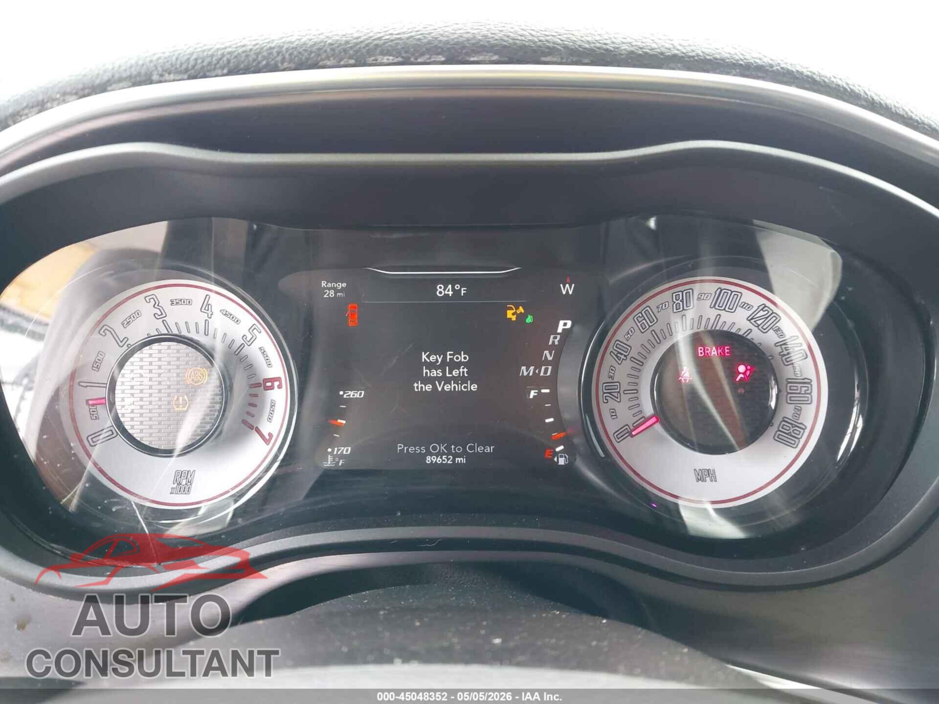 DODGE CHALLENGER 2019 - 2C3CDZFJXKH607032