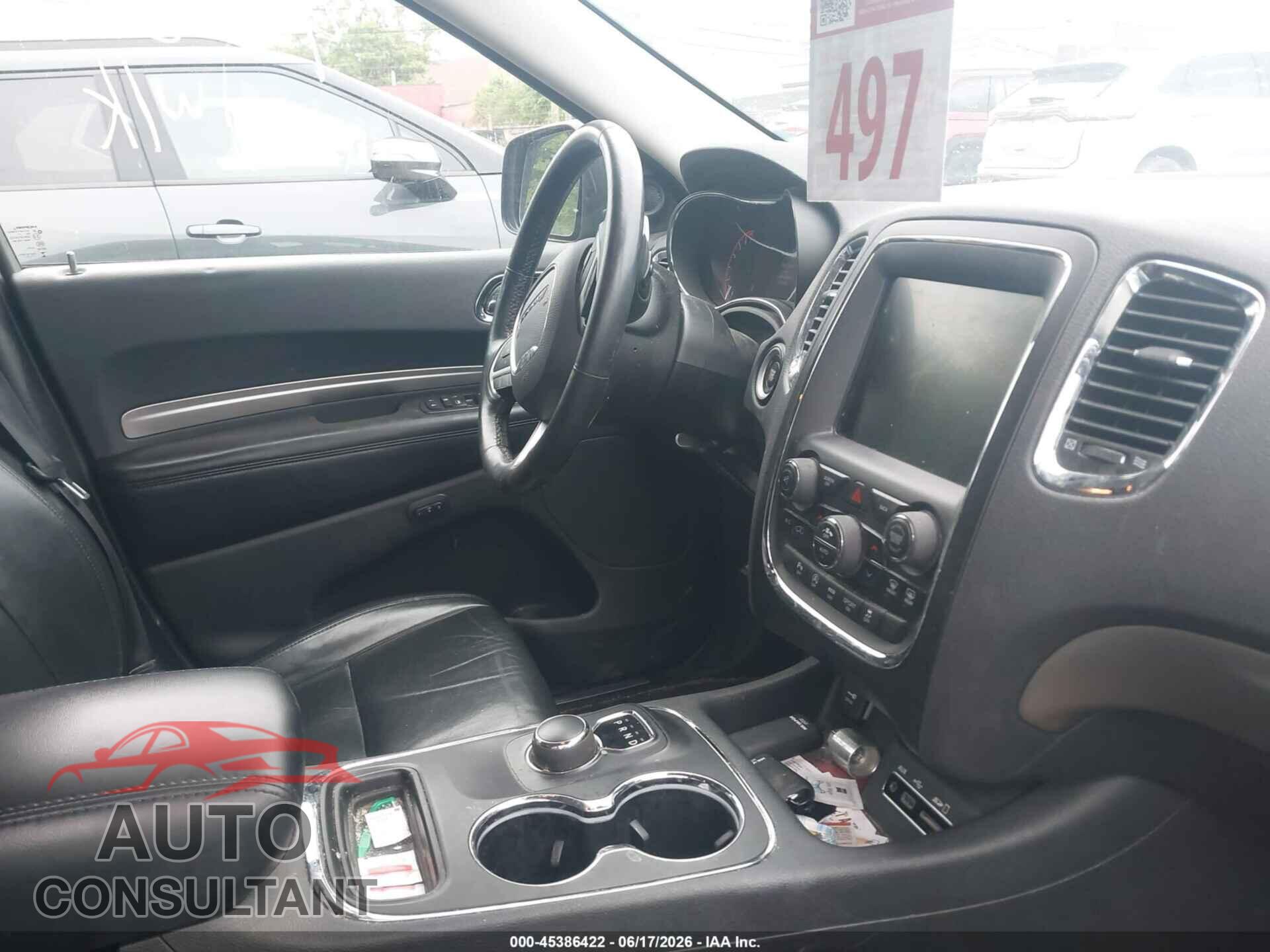DODGE DURANGO 2017 - 1C4RDJDG3HC799436