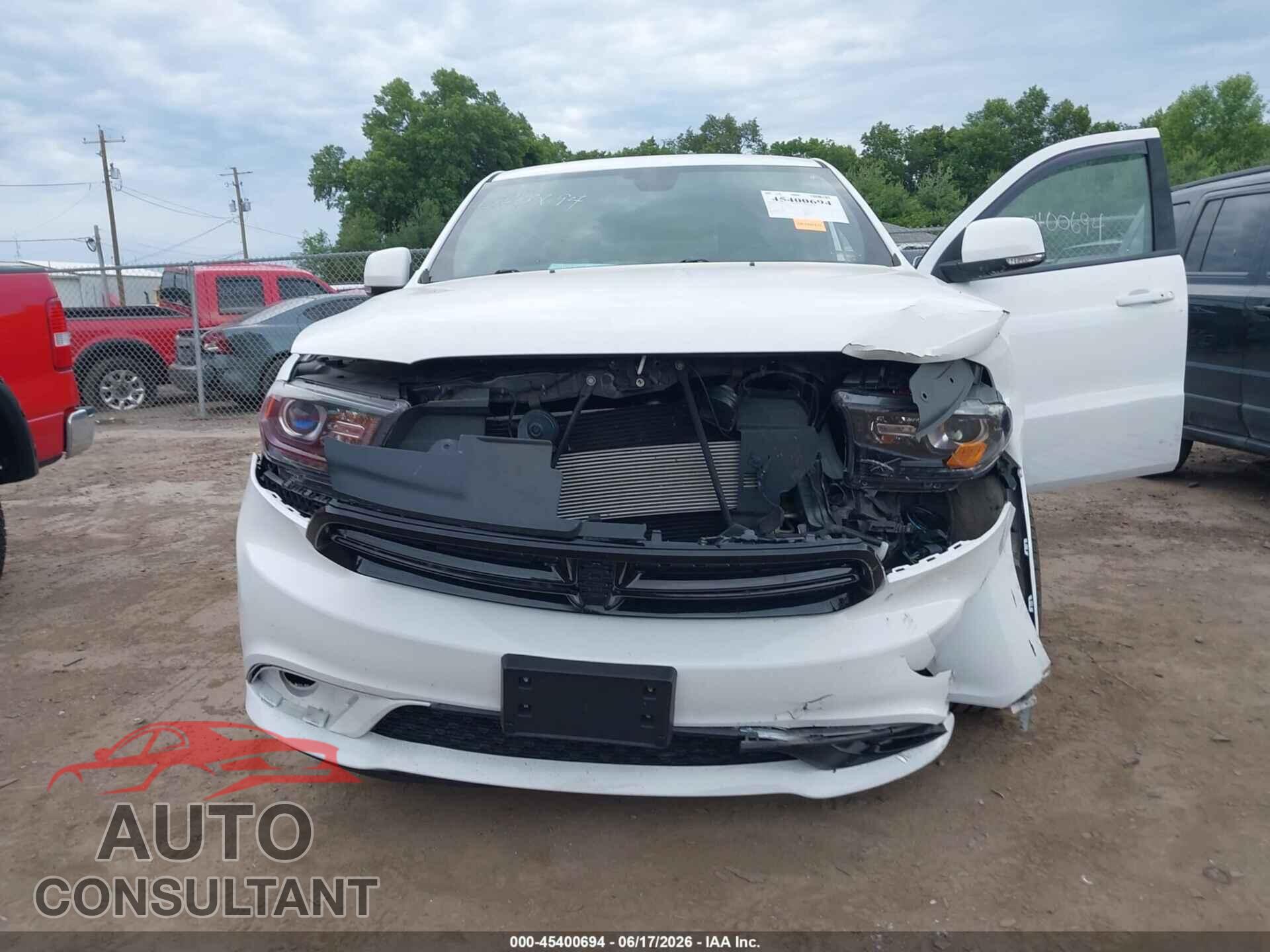 DODGE DURANGO 2017 - 1C4RDJDG8HC827909