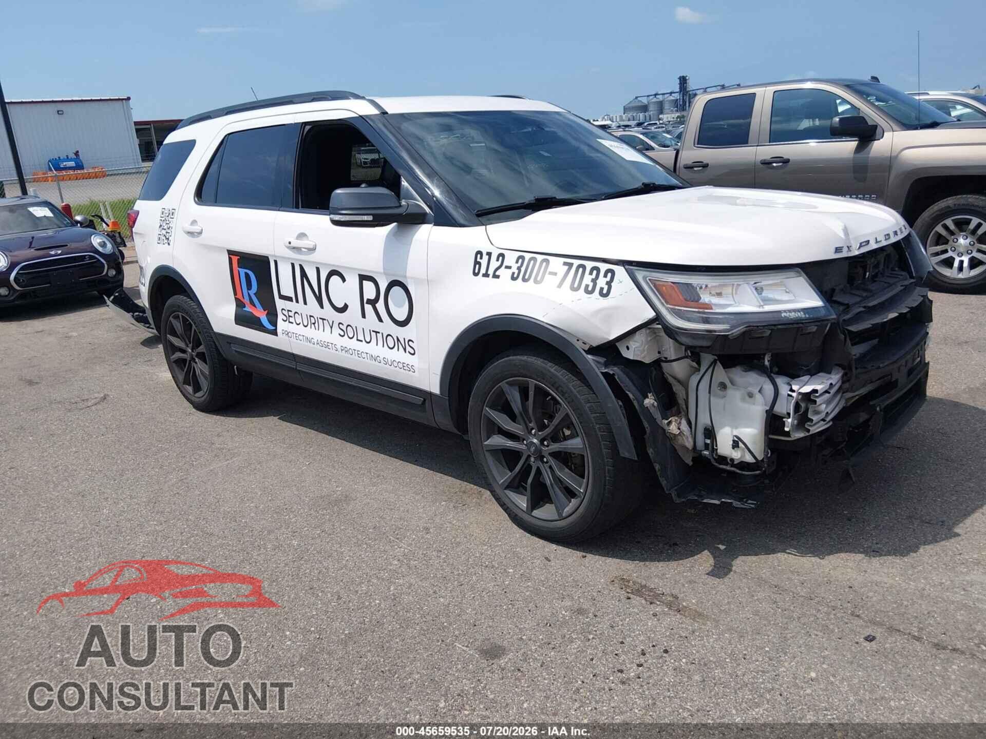 FORD EXPLORER 2018 - 1FM5K8D85JGB09024
