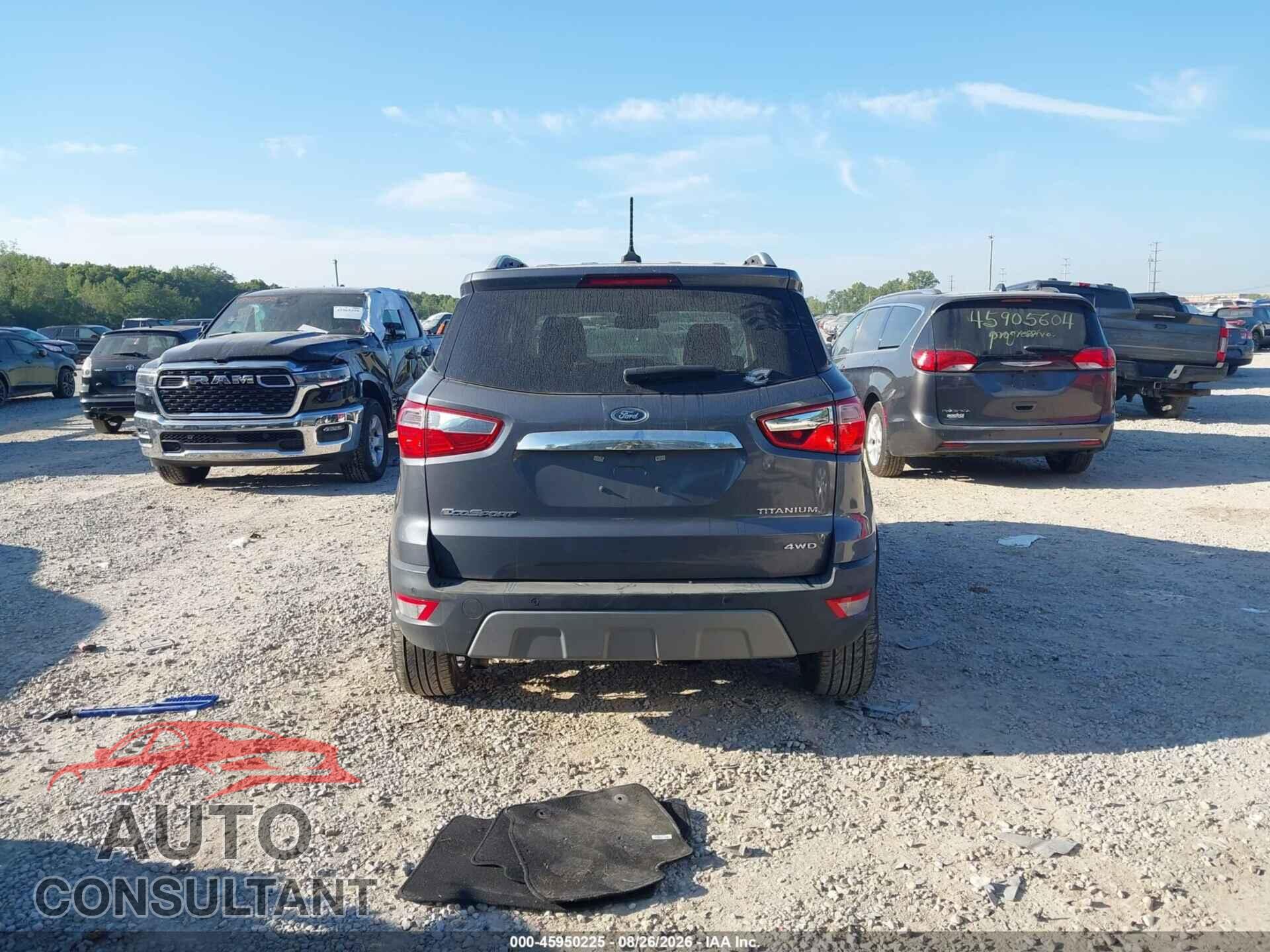 FORD ECOSPORT 2020 - MAJ6S3KL6LC362548