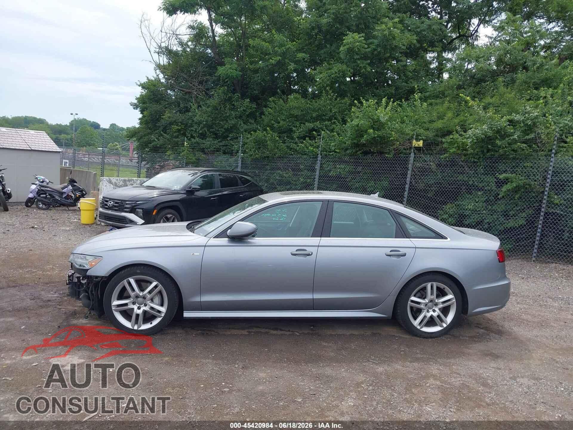 AUDI A6 2016 - WAUGFAFC2GN178345