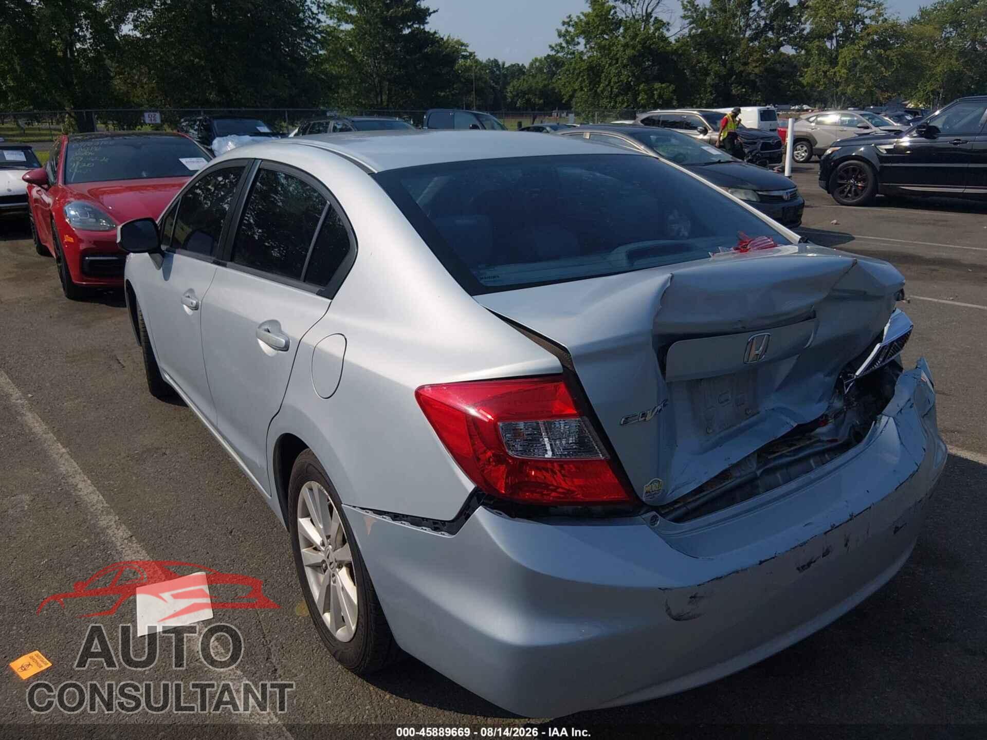HONDA CIVIC 2012 - 2HGFB2F86CH546865