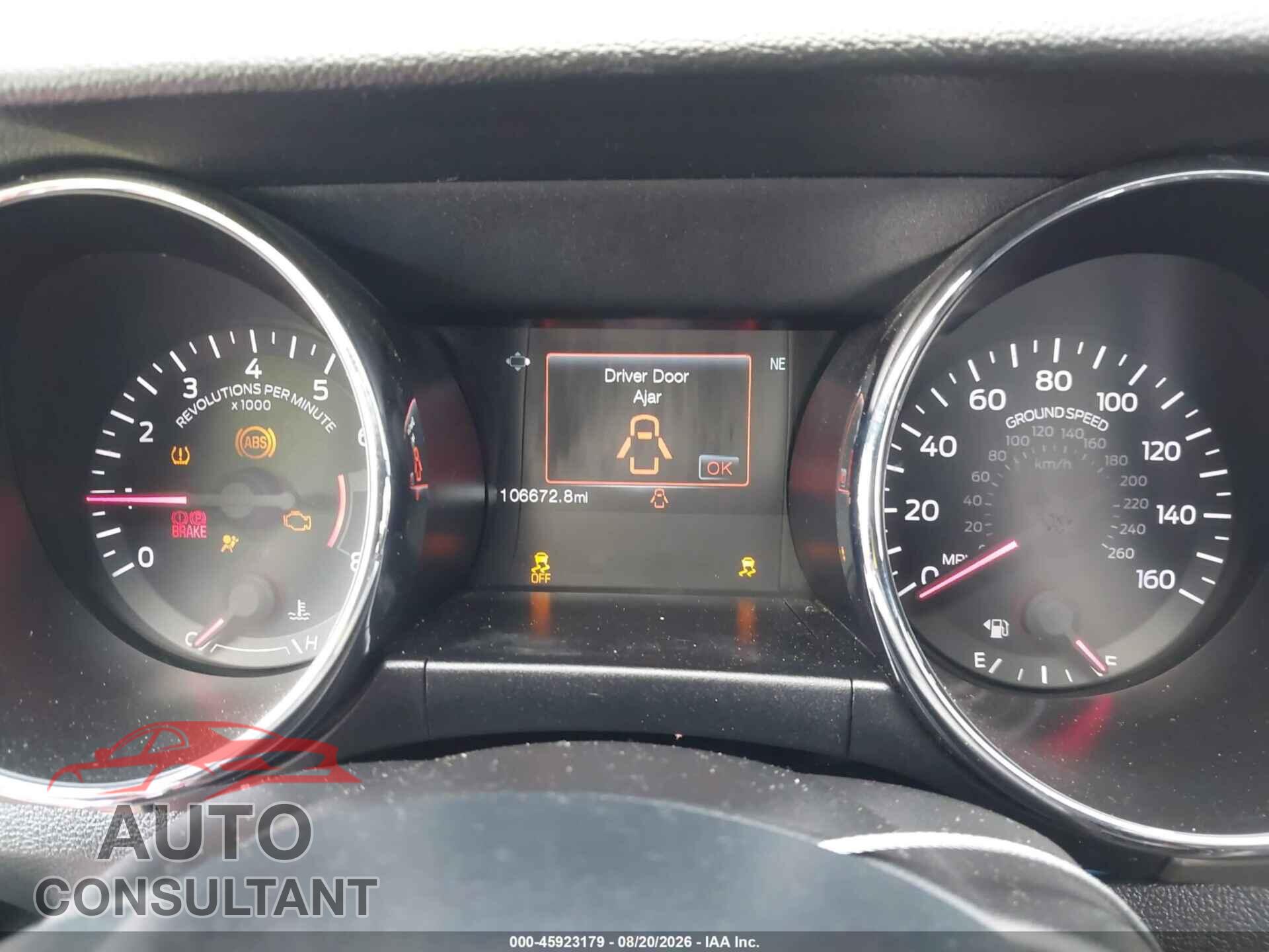 FORD MUSTANG 2015 - 1FA6P8CF9F5324750