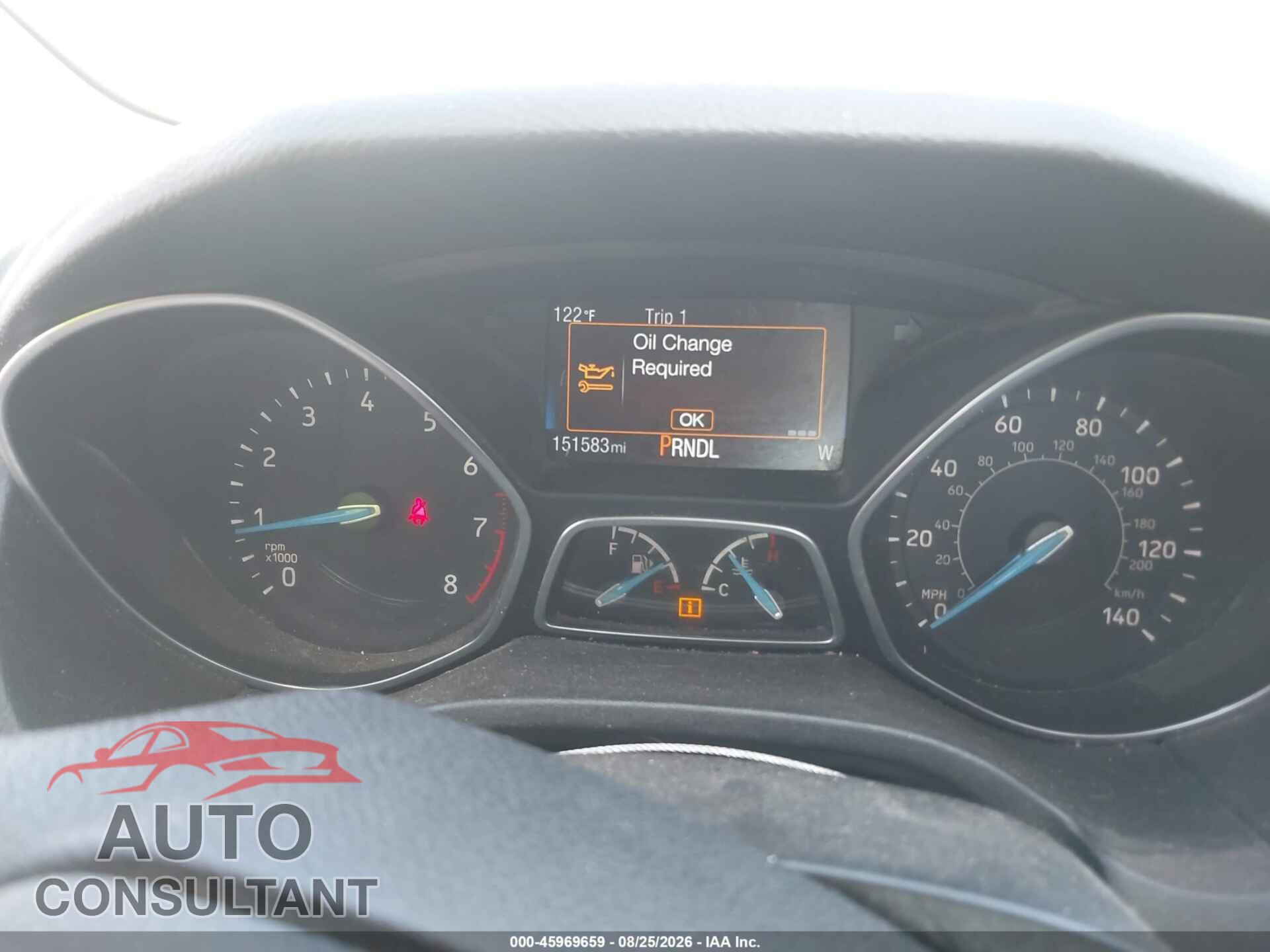 FORD FOCUS 2017 - 1FADP3F24HL314676