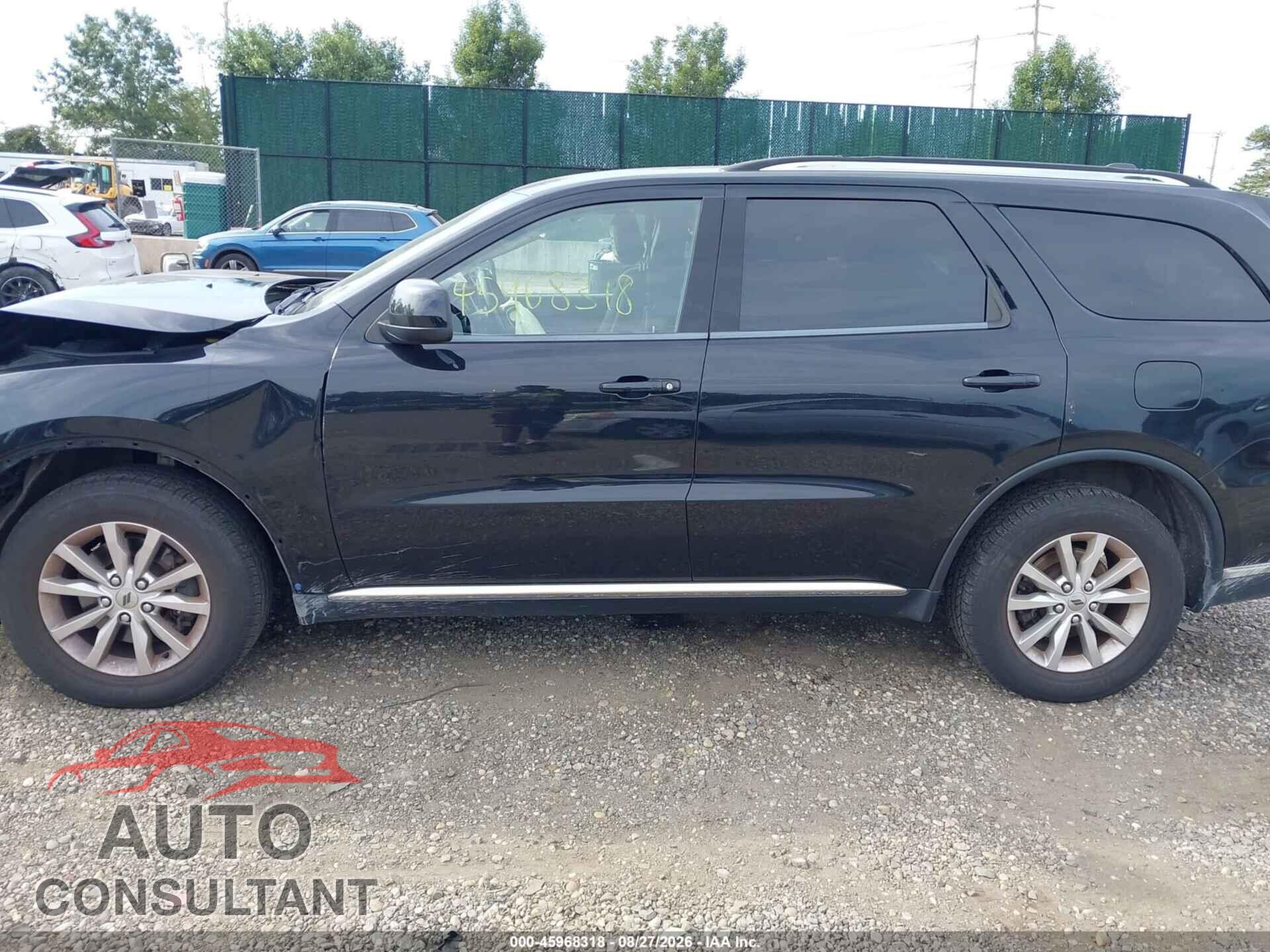 DODGE DURANGO 2022 - 1C4RDJAG4NC160580