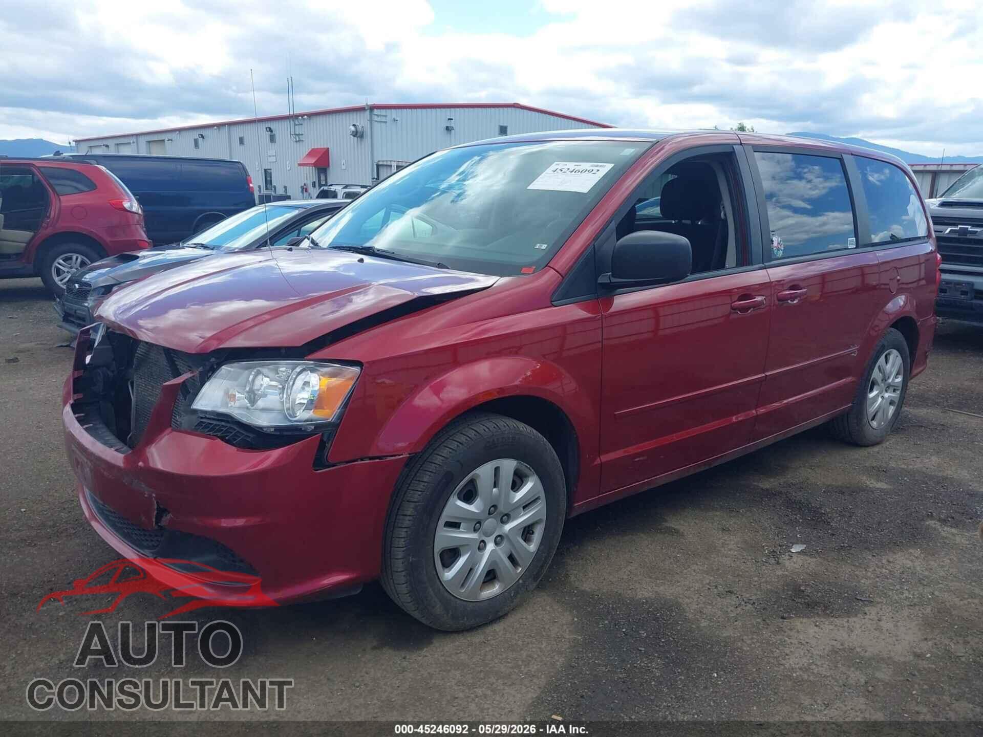 DODGE GRAND CARAVAN 2016 - 2C4RDGBGXGR161650