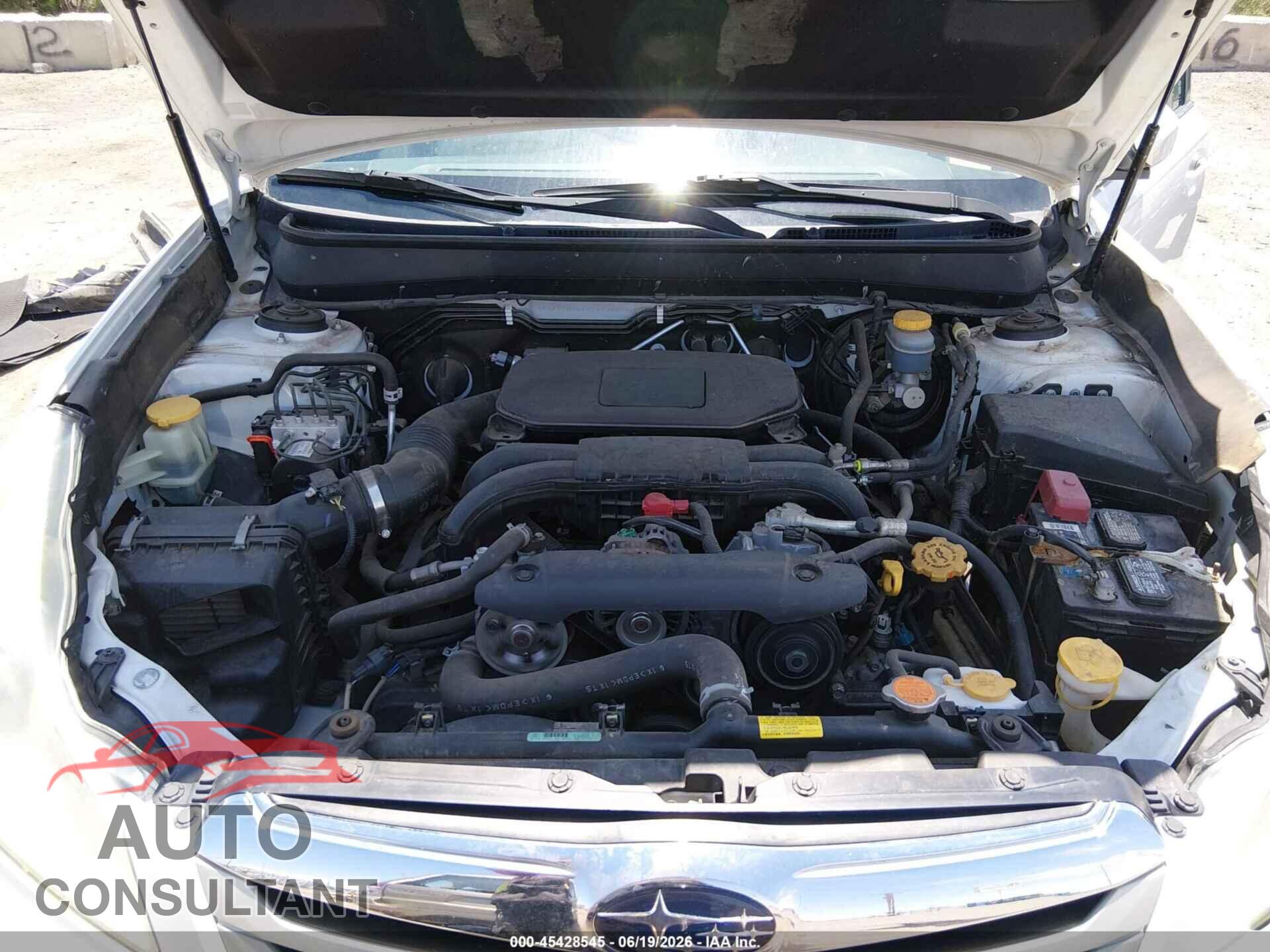 SUBARU OUTBACK 2012 - 4S4BRBCC1C3227602