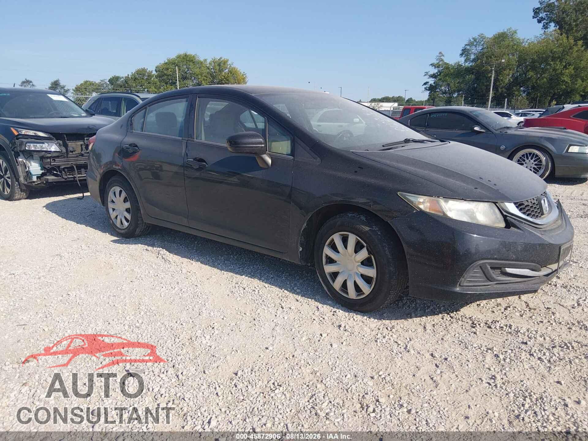 HONDA CIVIC 2014 - 19XFB2F54EE077472