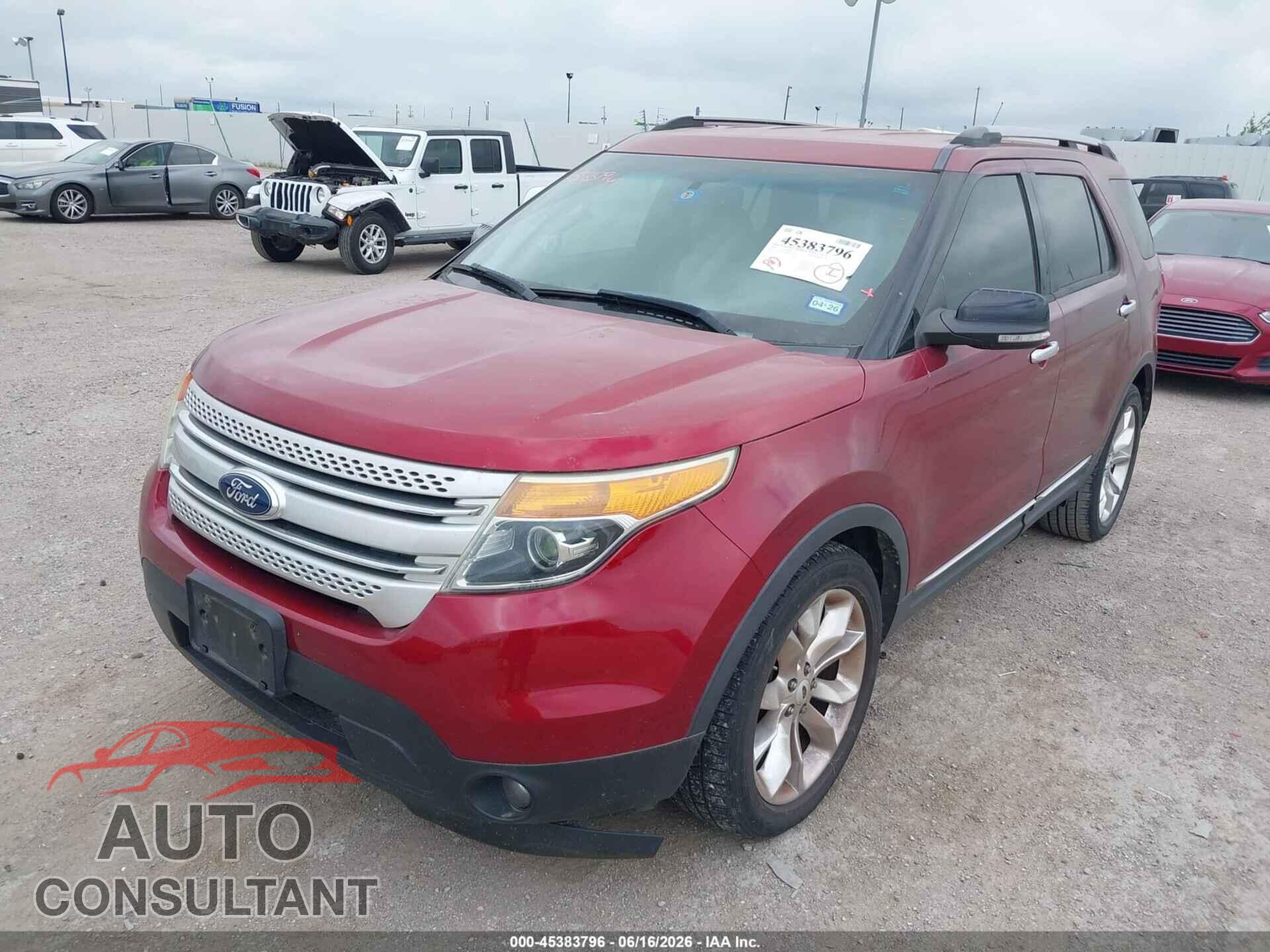 FORD EXPLORER 2013 - 1FM5K7D85DGC90530