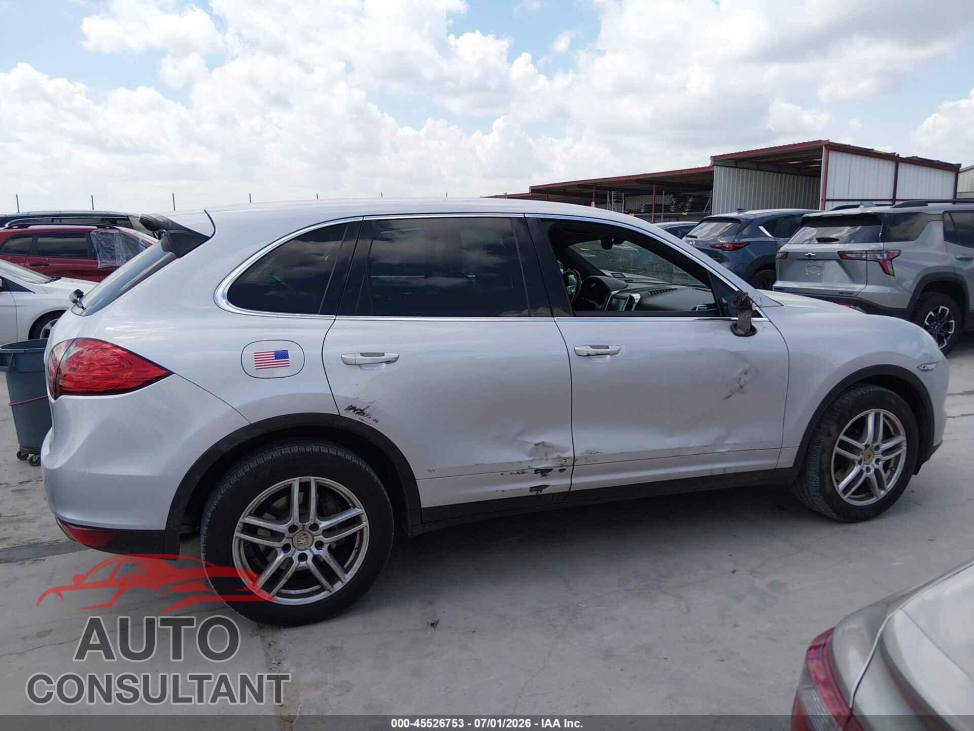 PORSCHE CAYENNE 2011 - WP1AA2A27BLA03698