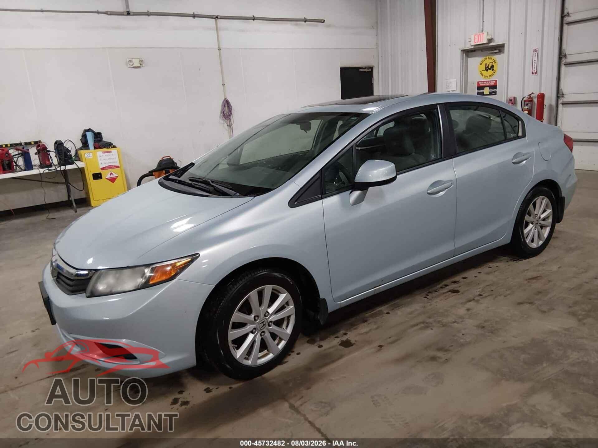 HONDA CIVIC 2012 - 19XFB2F96CE045946
