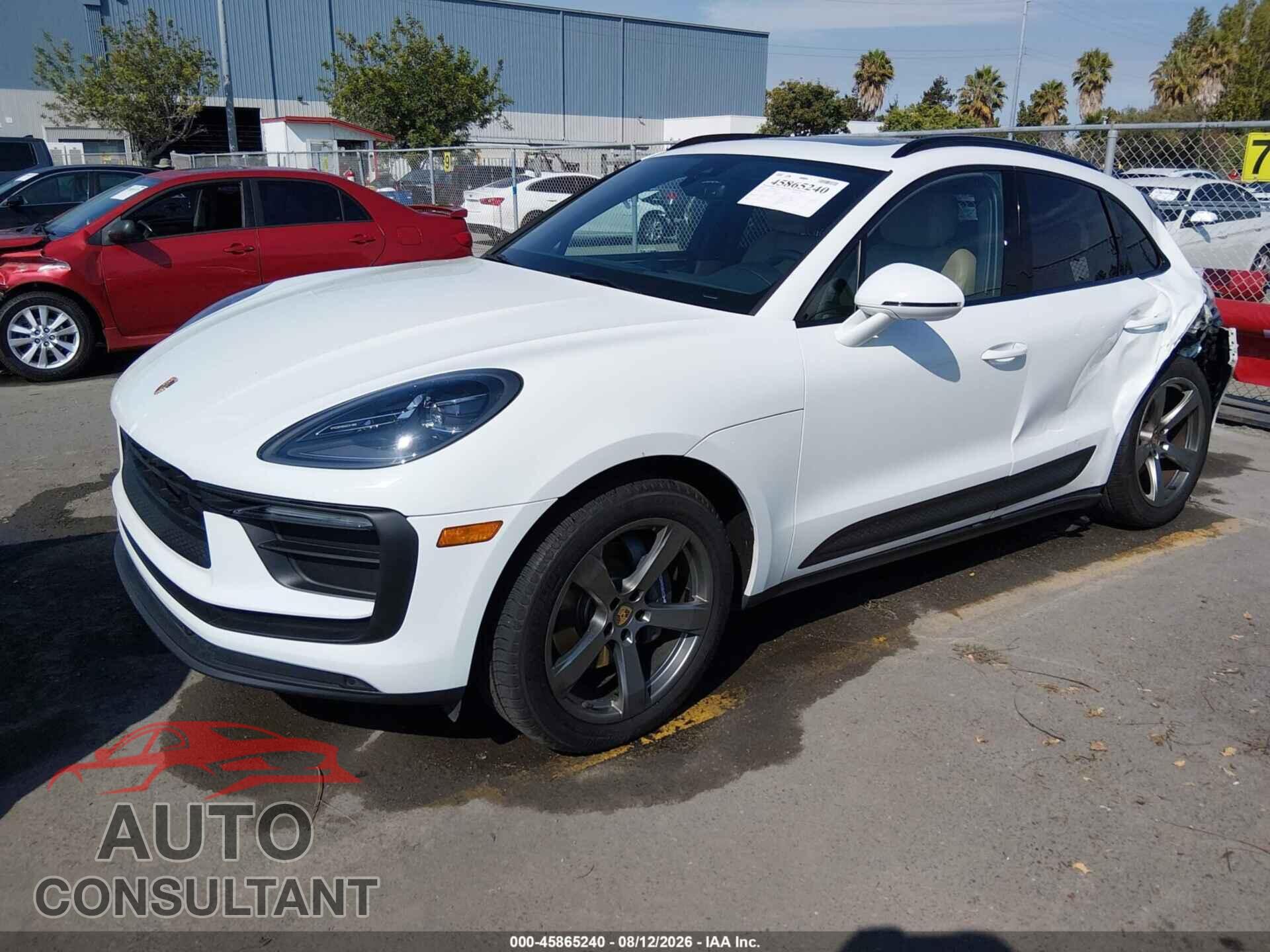 PORSCHE MACAN 2022 - WP1AA2A57NLB05663