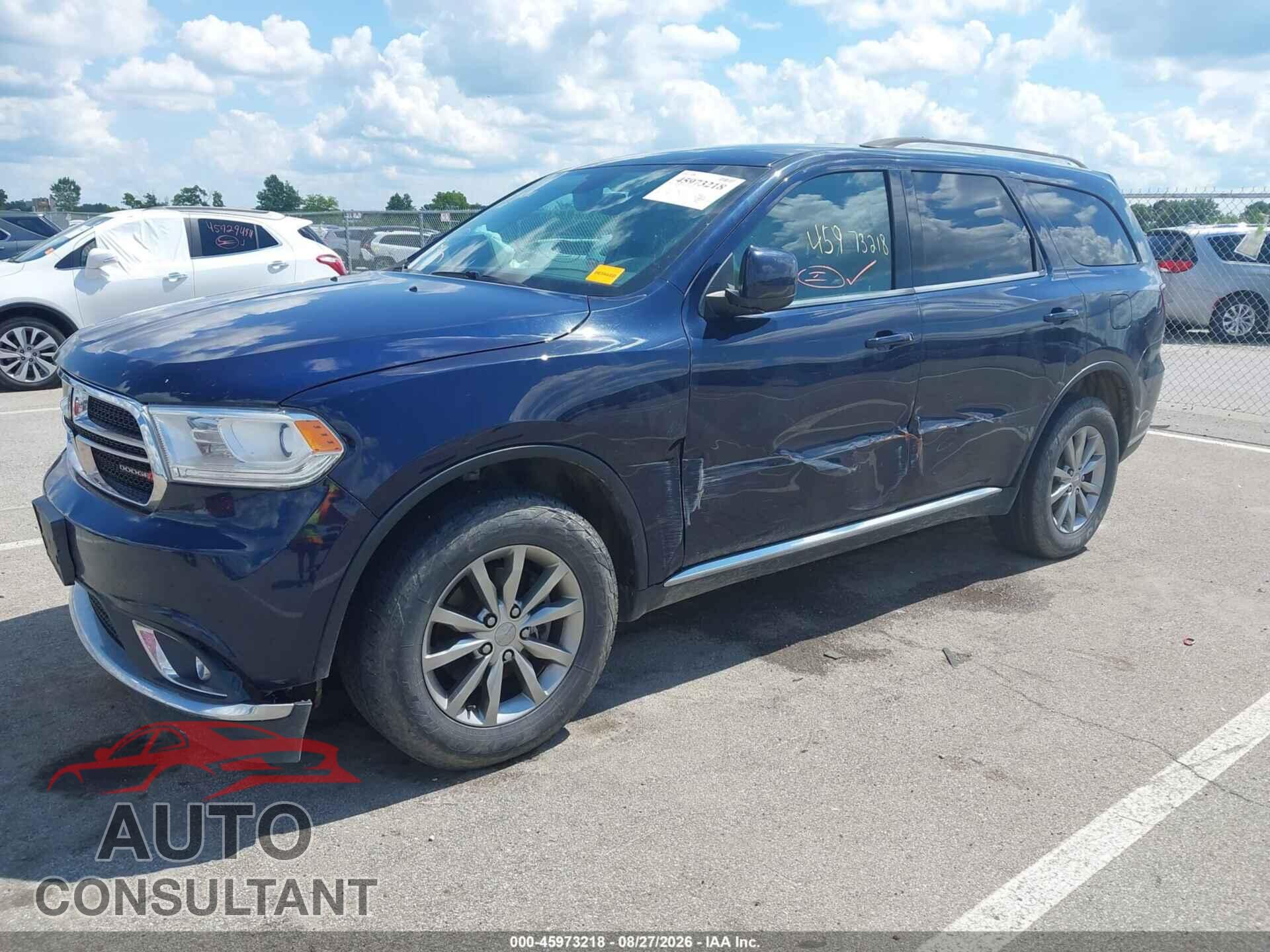 DODGE DURANGO 2017 - 1C4RDJAG0HC781139