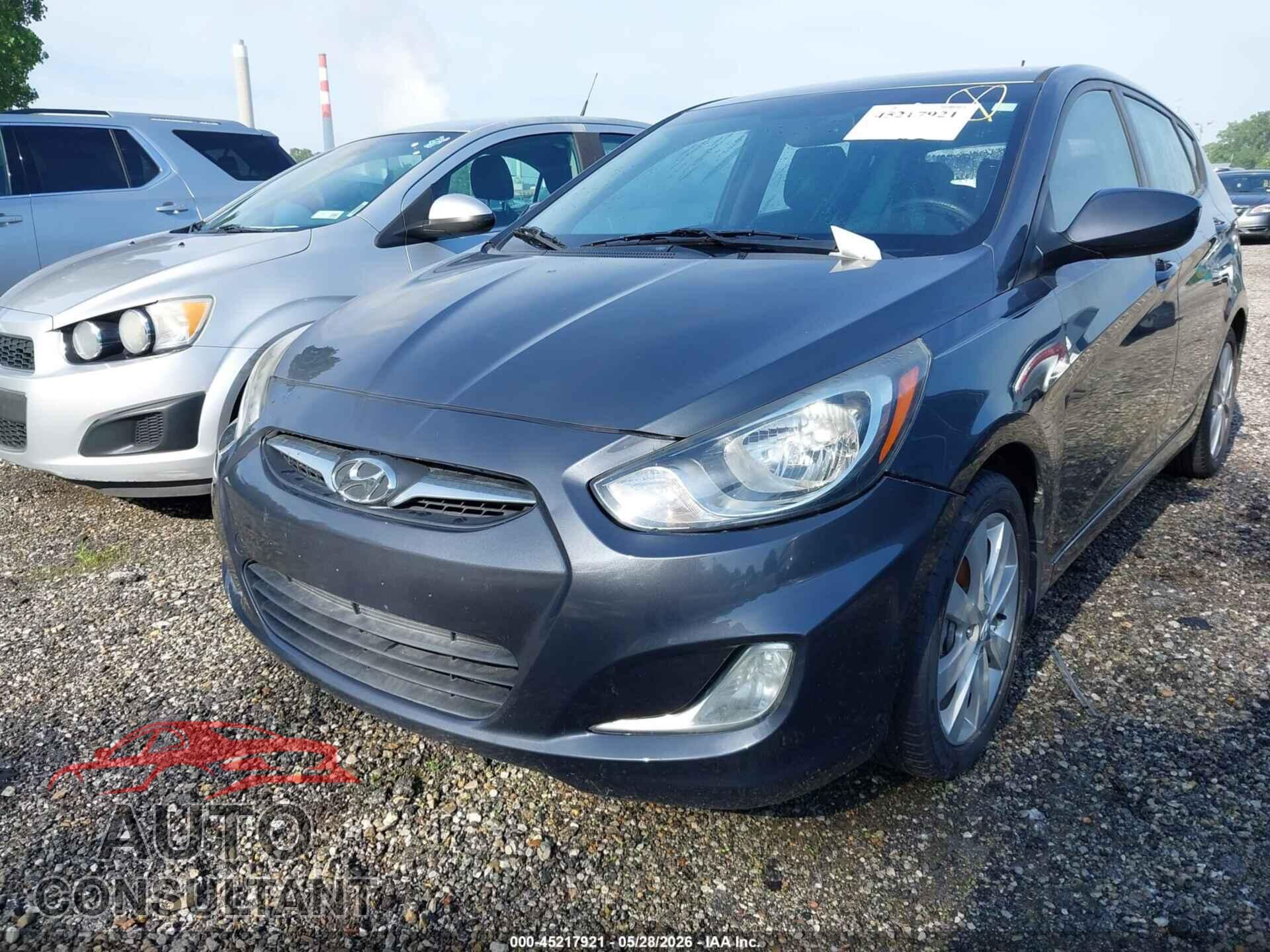 HYUNDAI ACCENT 2012 - KMHCU5AE4CU031866